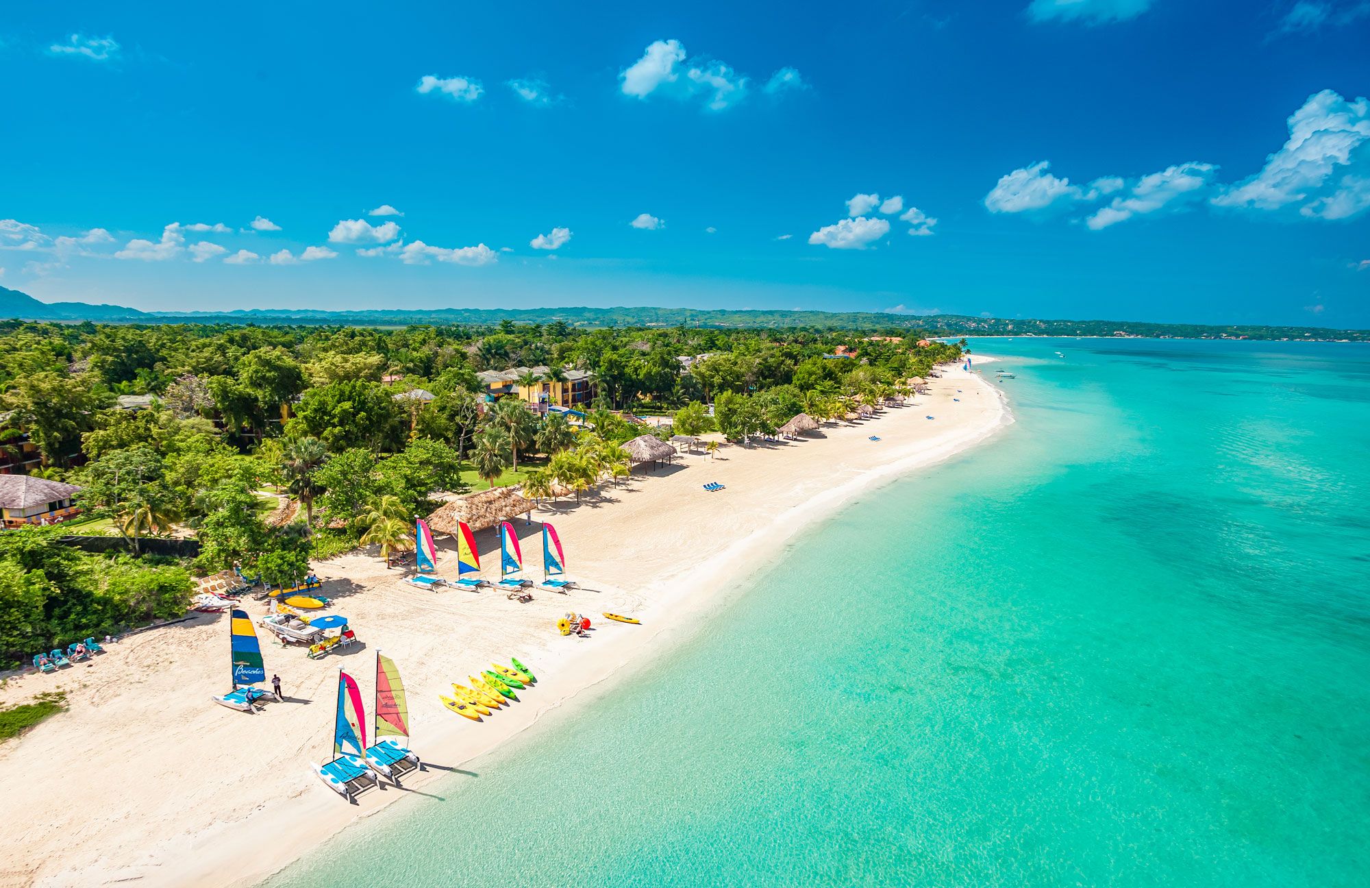 Beaches Negril Luftbild