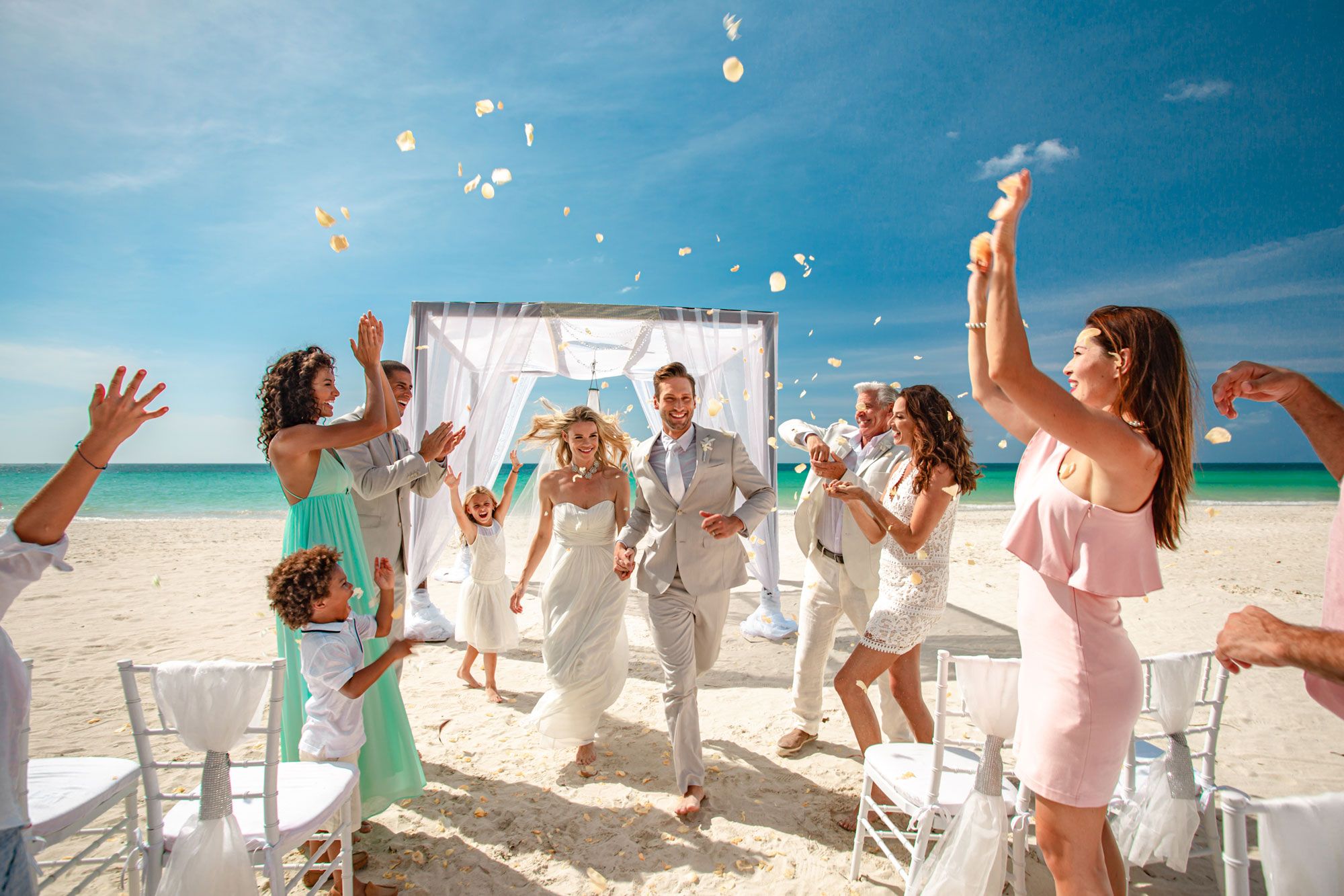 Beaches Negril Beachfront Wedding