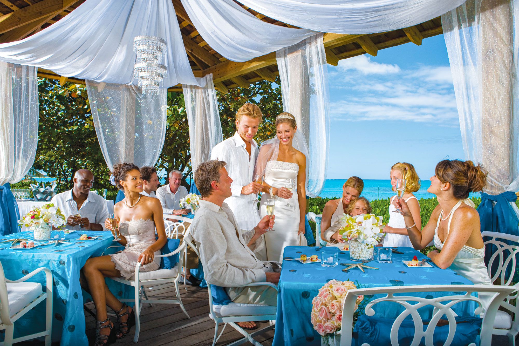 Beaches Turks Caicos Wedding Reception