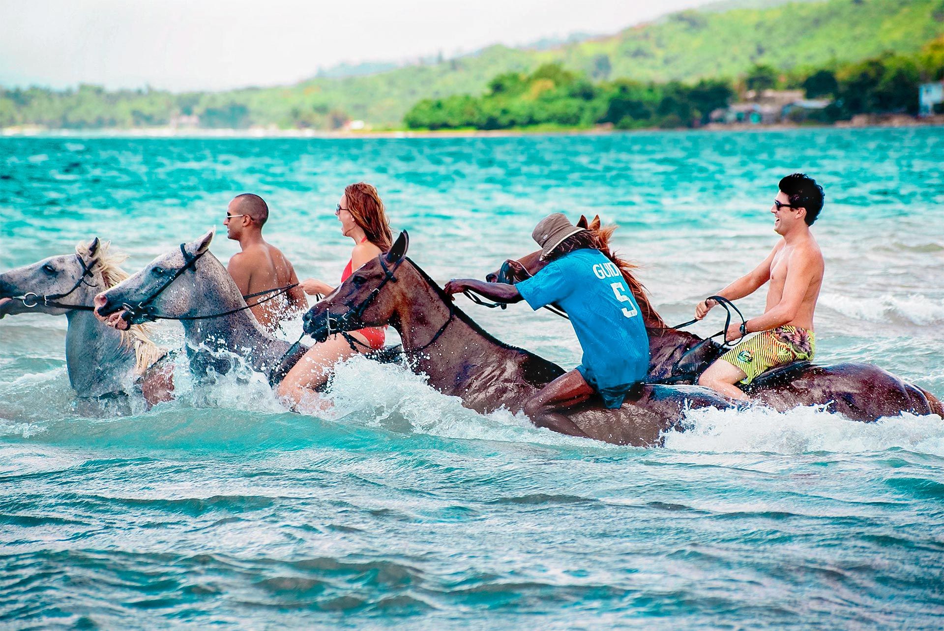 Horseback Ride Swim Negril Jamaica