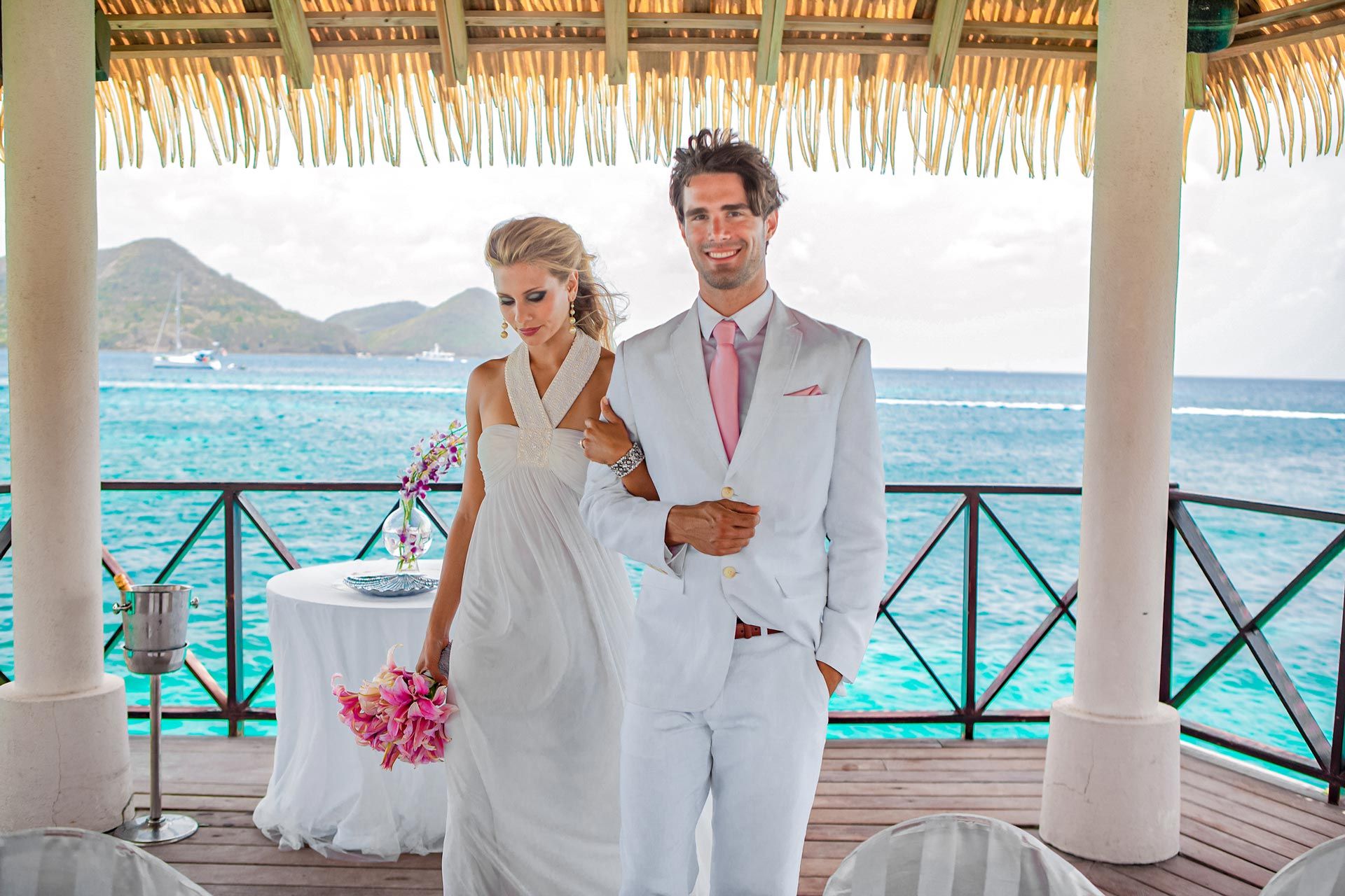 Sandals Grande St Lucian Oceanfront Wedding