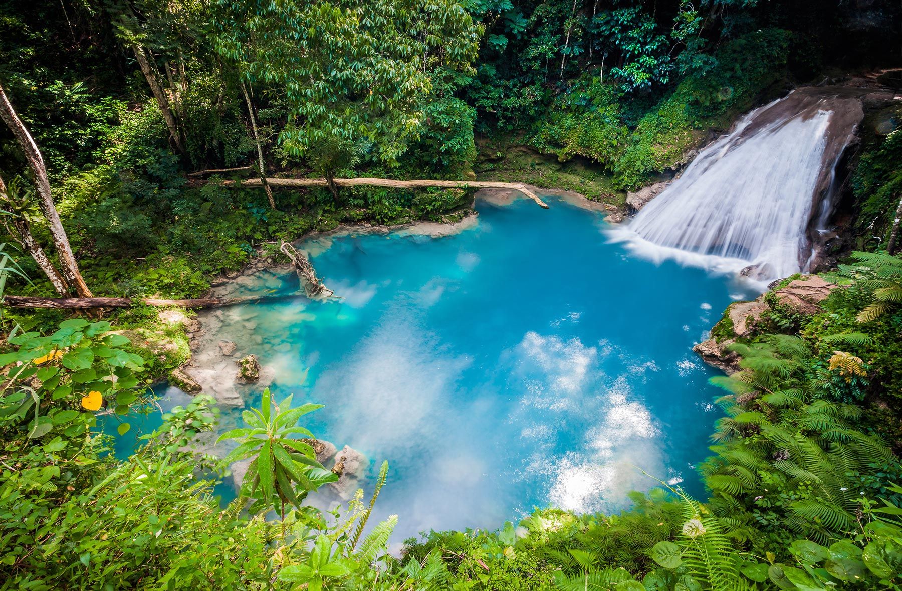 blue hole jamaica