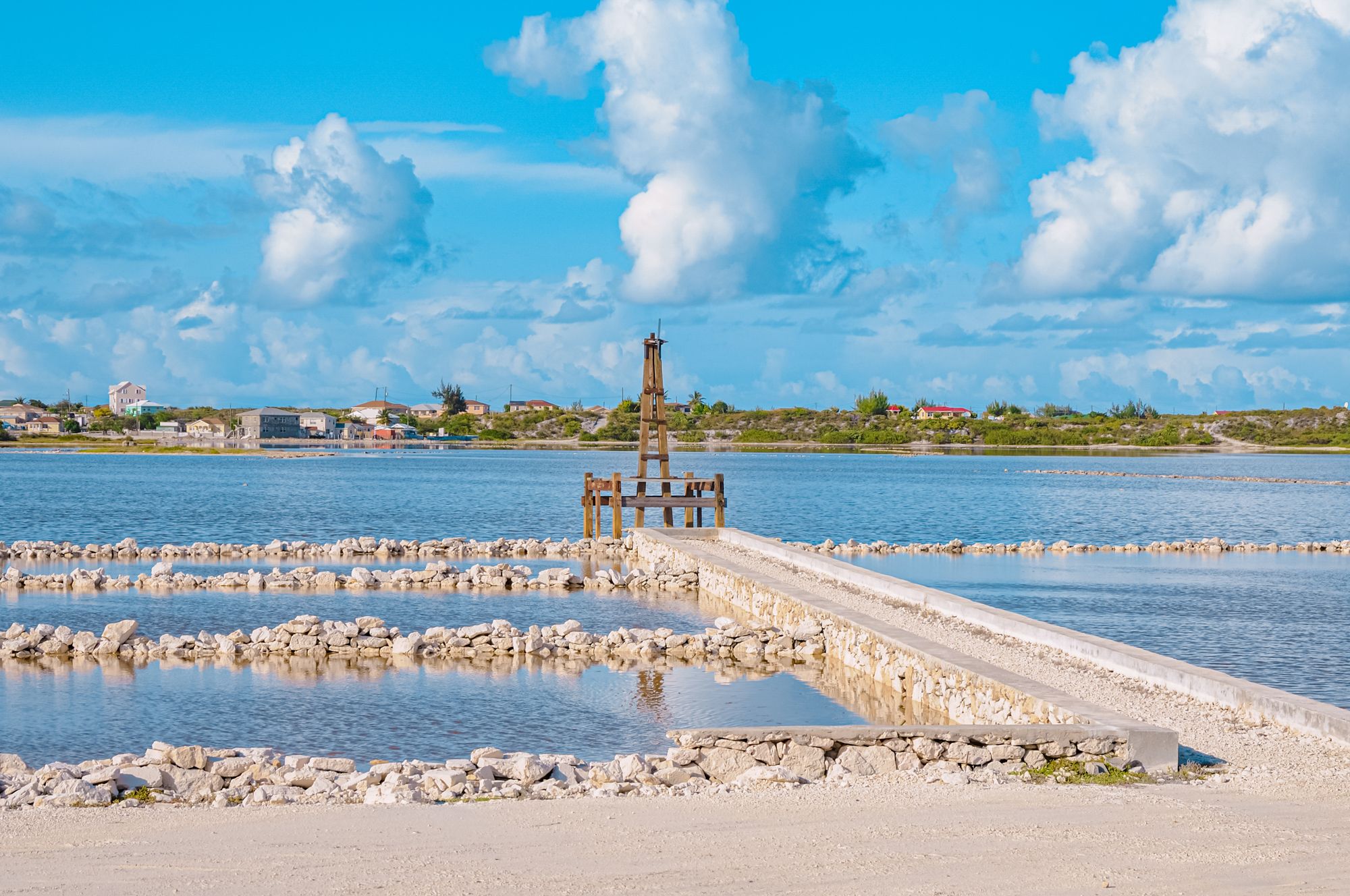 Turks Caicos Salt Evaporation