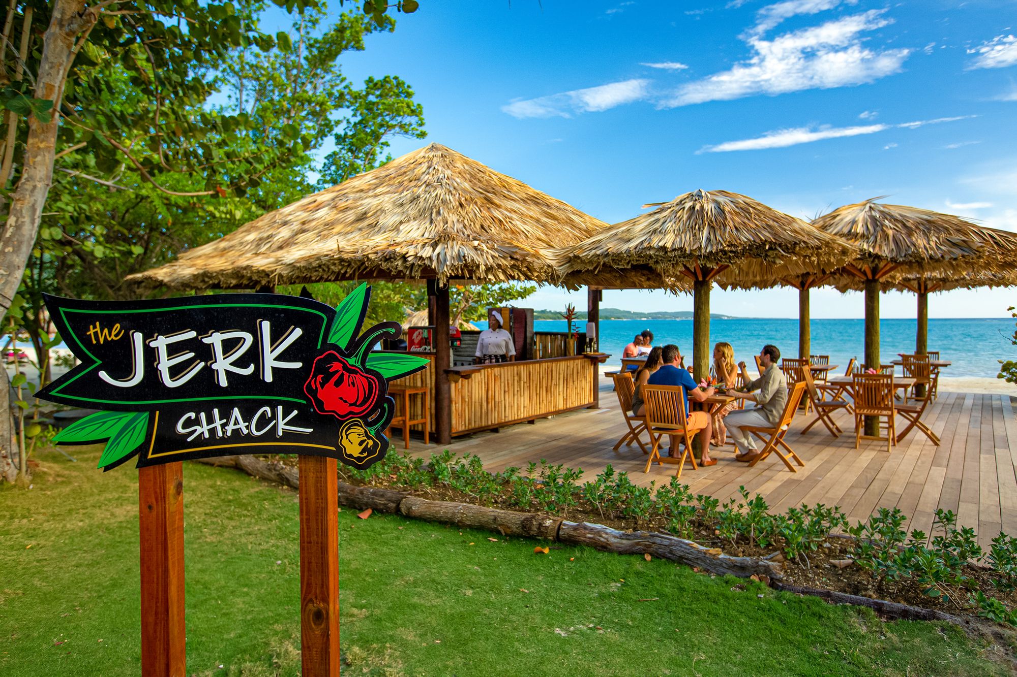 Sandals South Coast Jerk Shack Jamaica