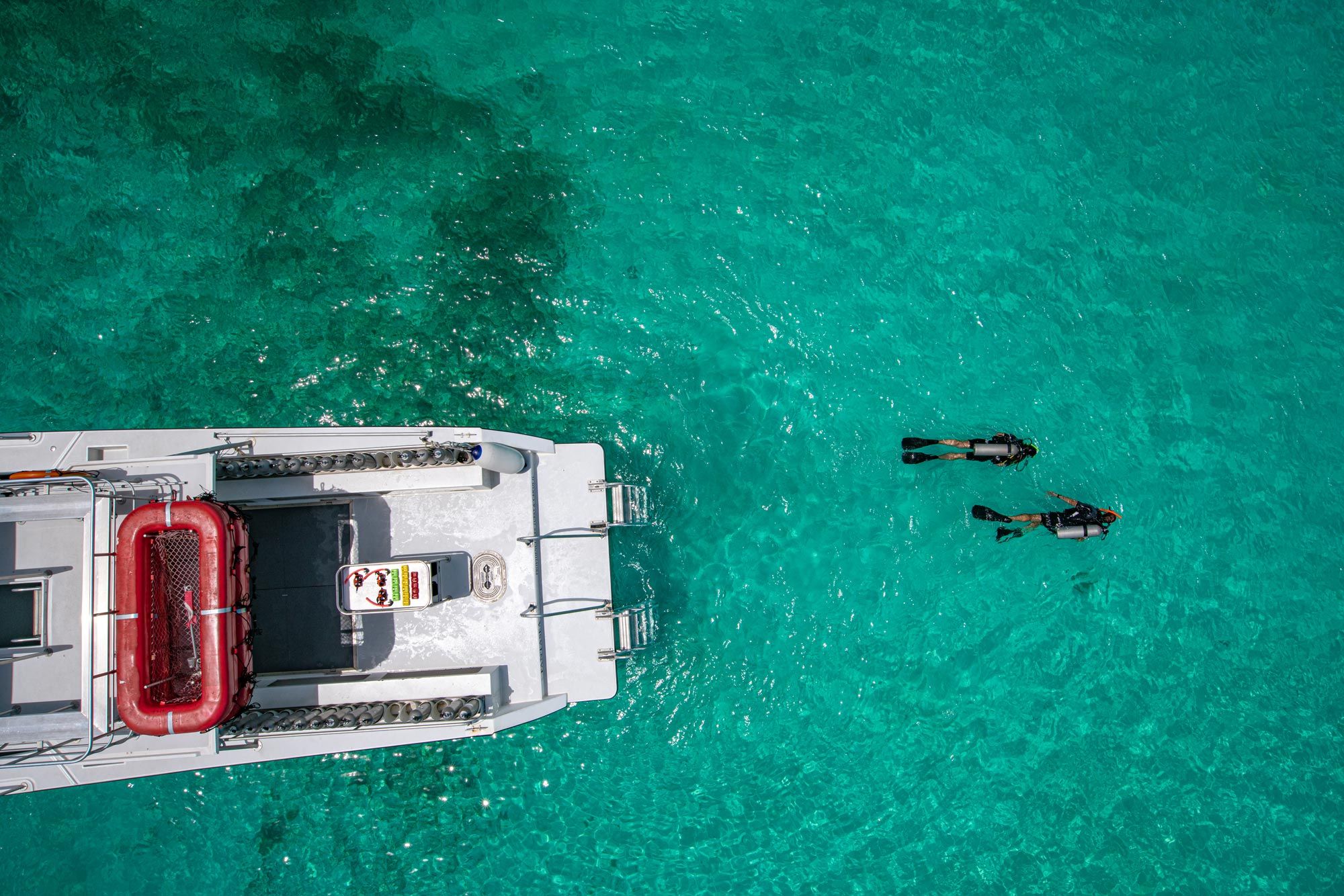 Beaches Turks Caicos Scuba Aerial