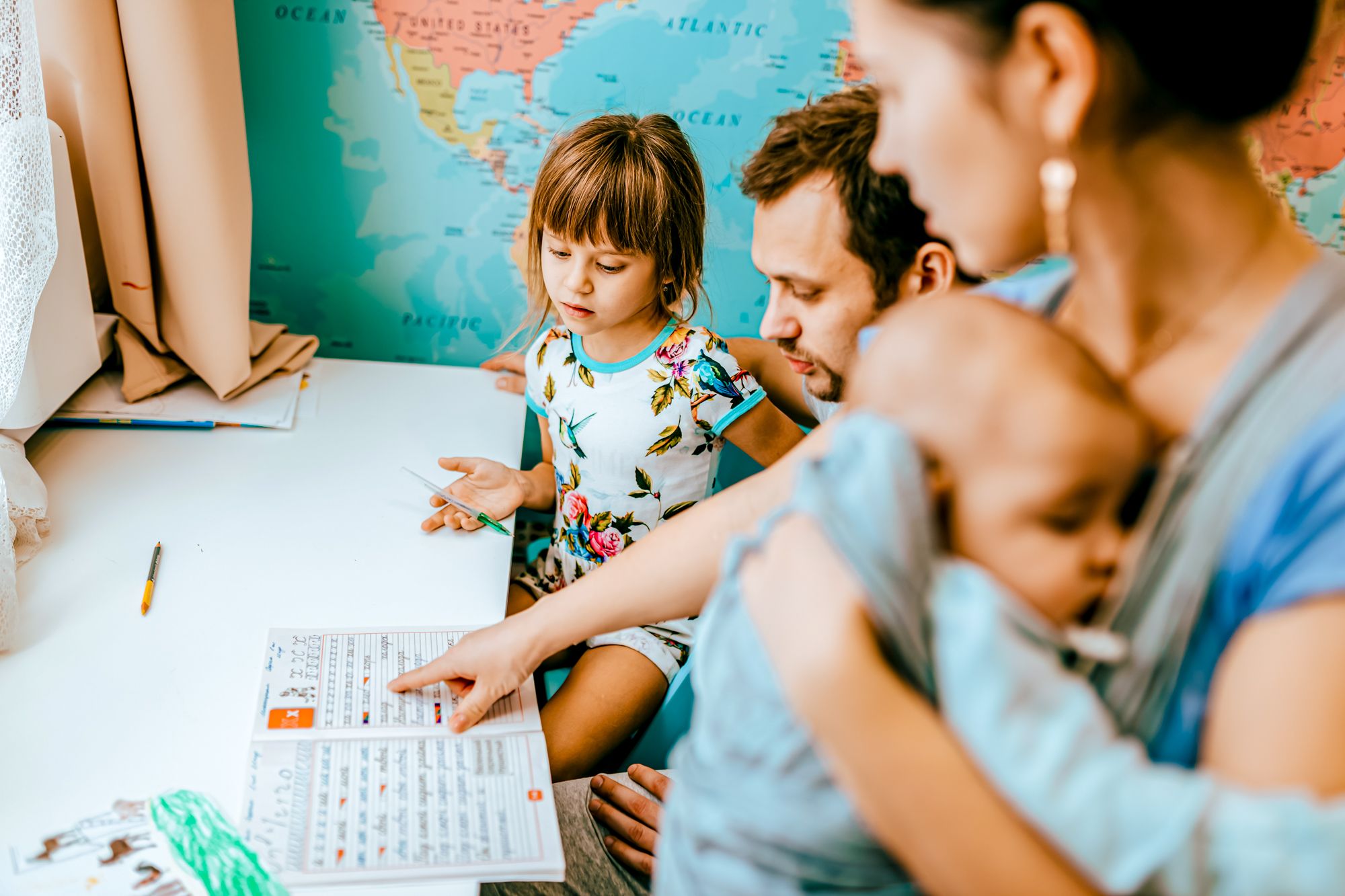 Educational Indoor Activities Family Learning New Culture