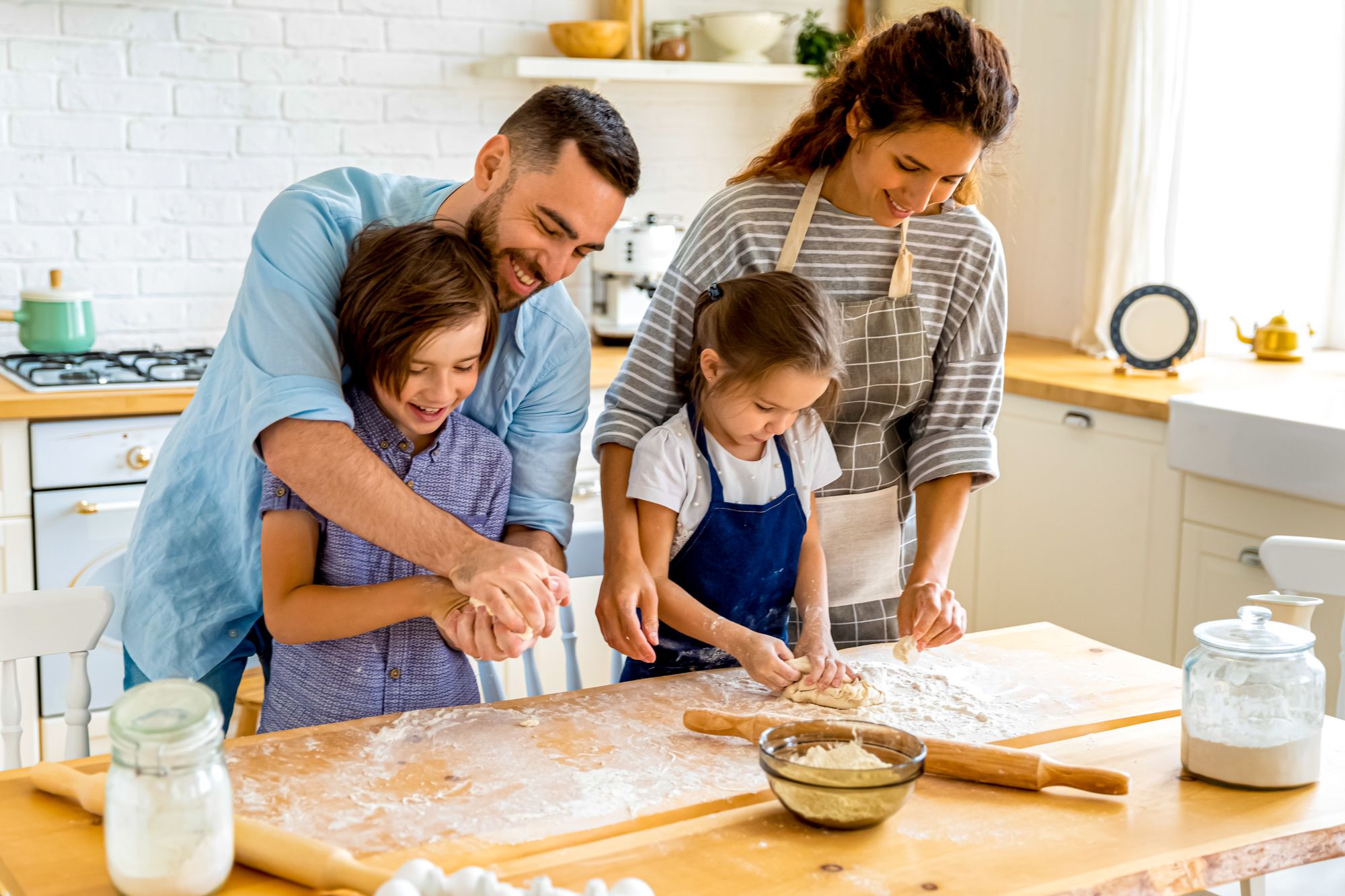 Educational Indoor Activities Family baking