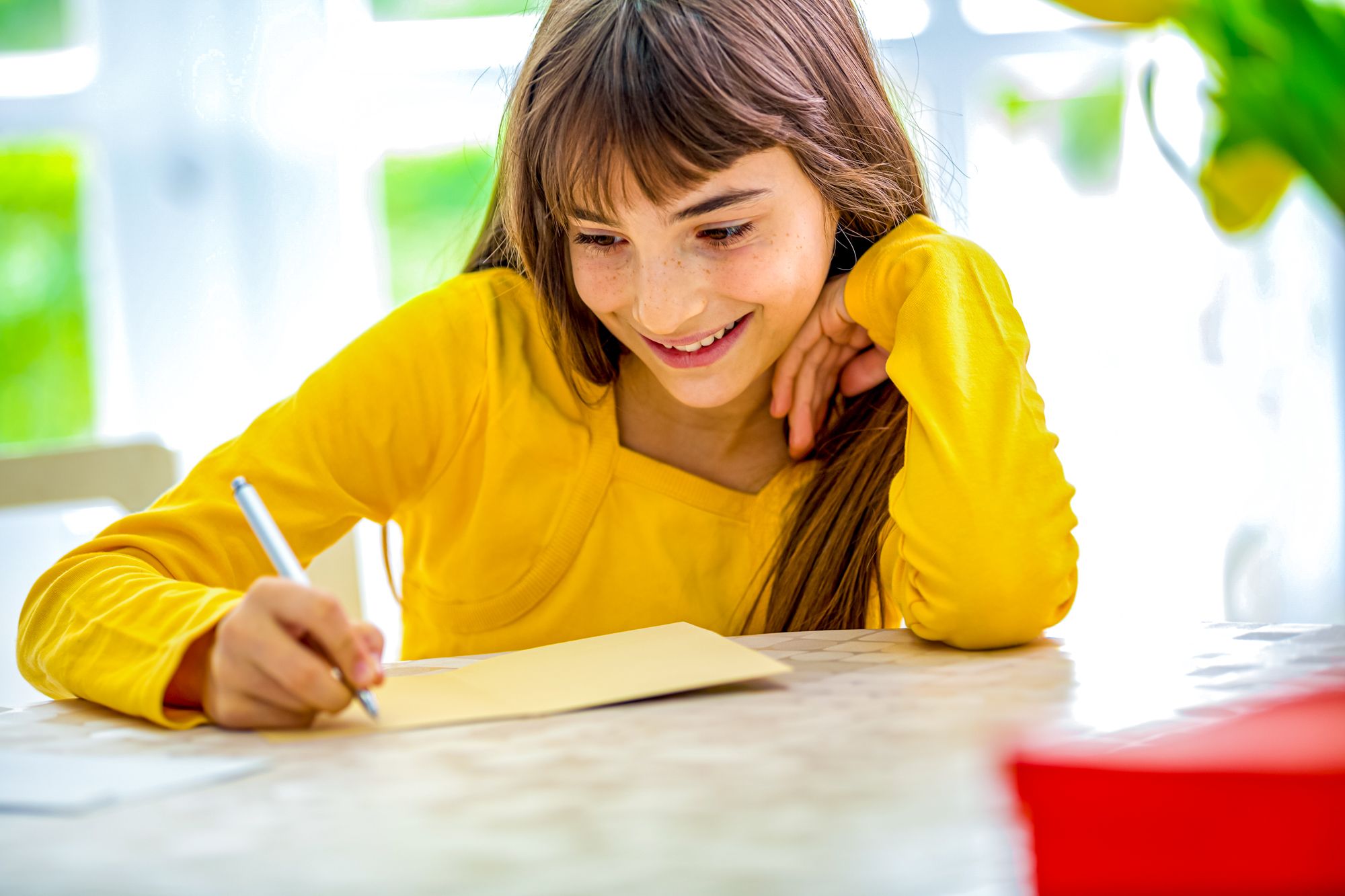 Educational Indoor Activities Writing Letter