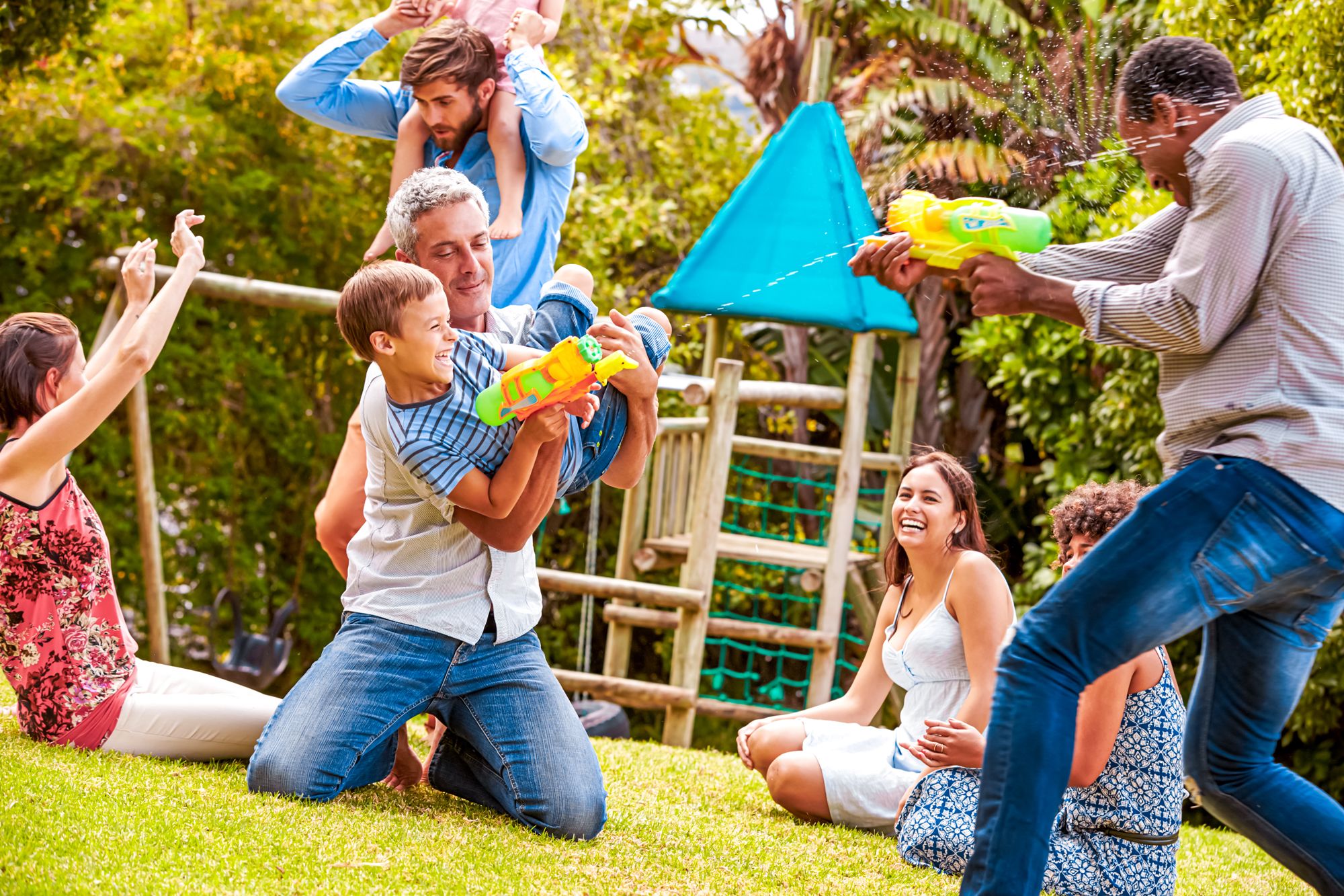 Family Outdoor Activity Screen Time