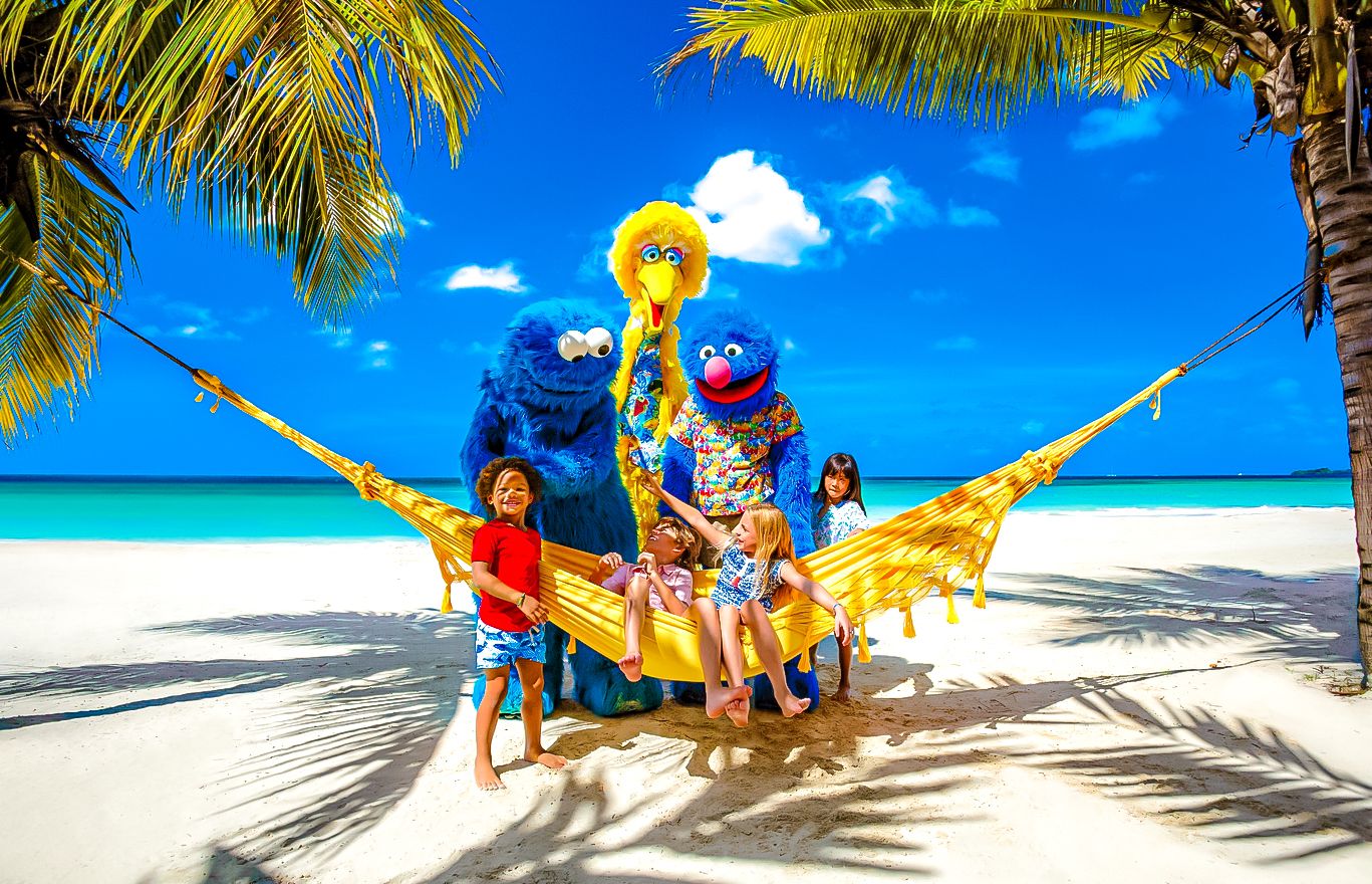 Beaches Negril Sesame Street Hammock