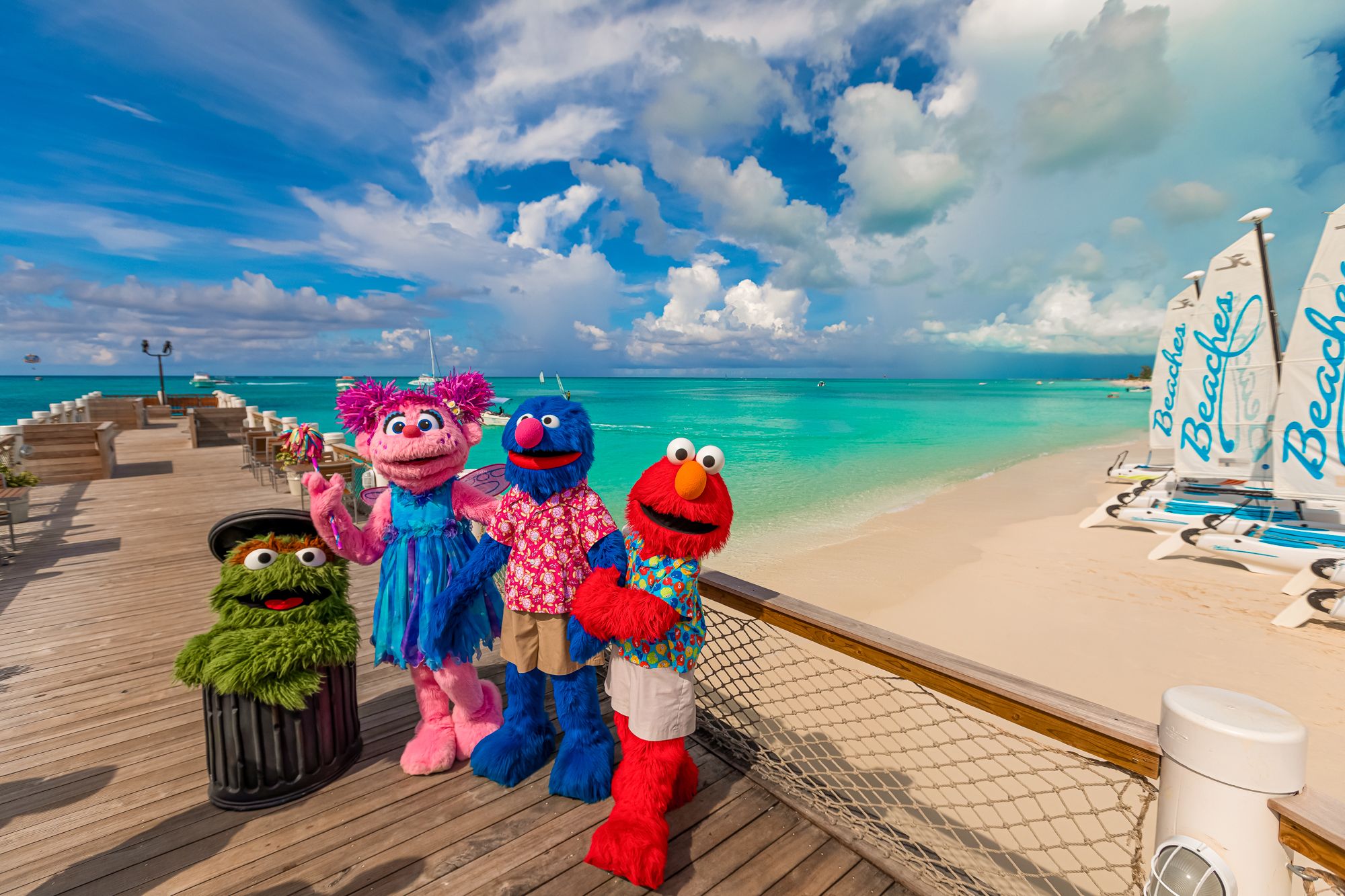 Beaches Turks Caicos Sesame Street Pier