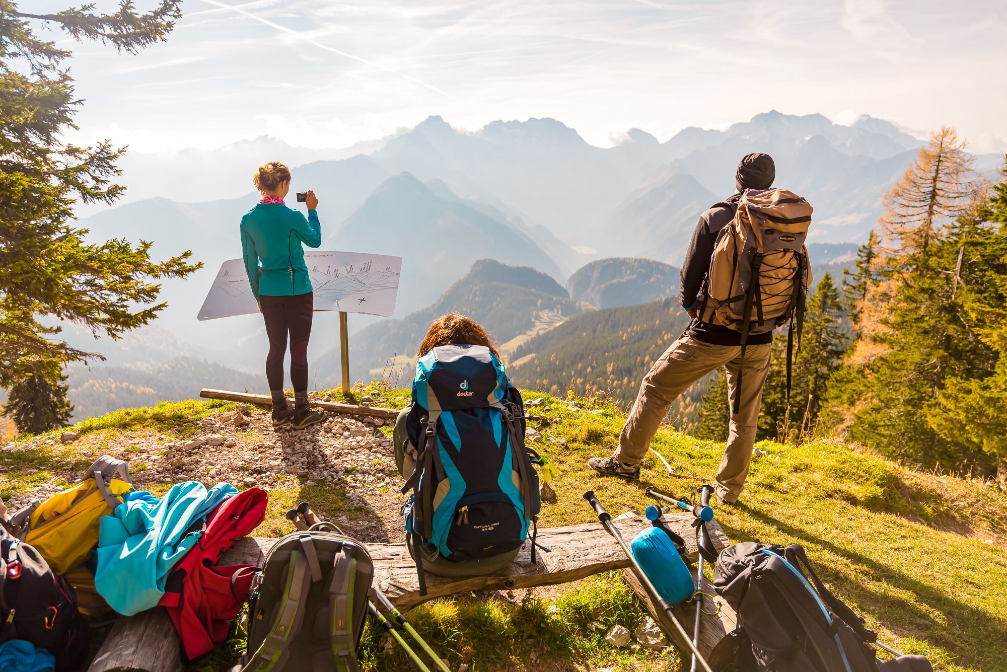 Backpacking Mountain Vacation