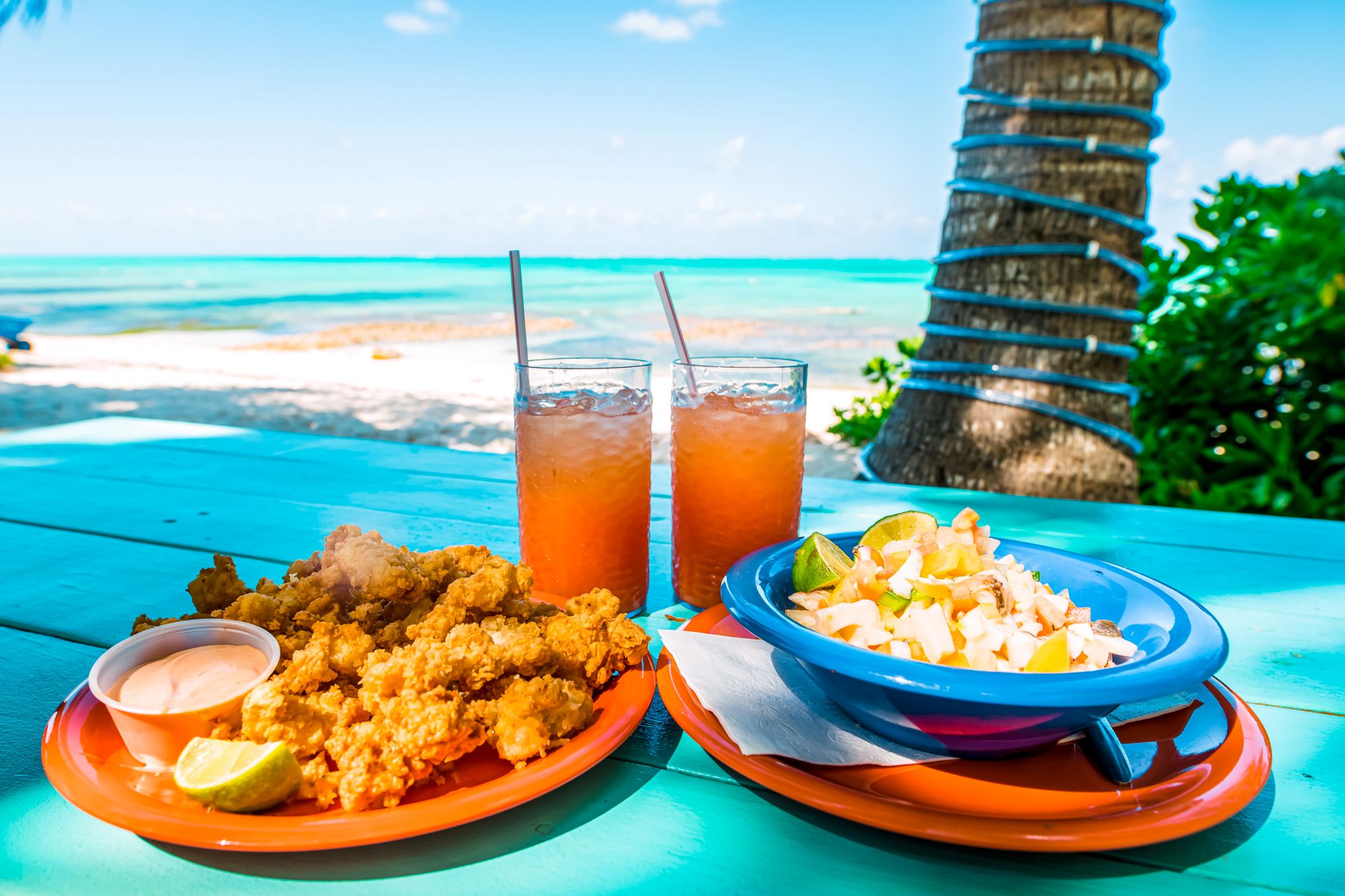Conch Fritters Beach Food