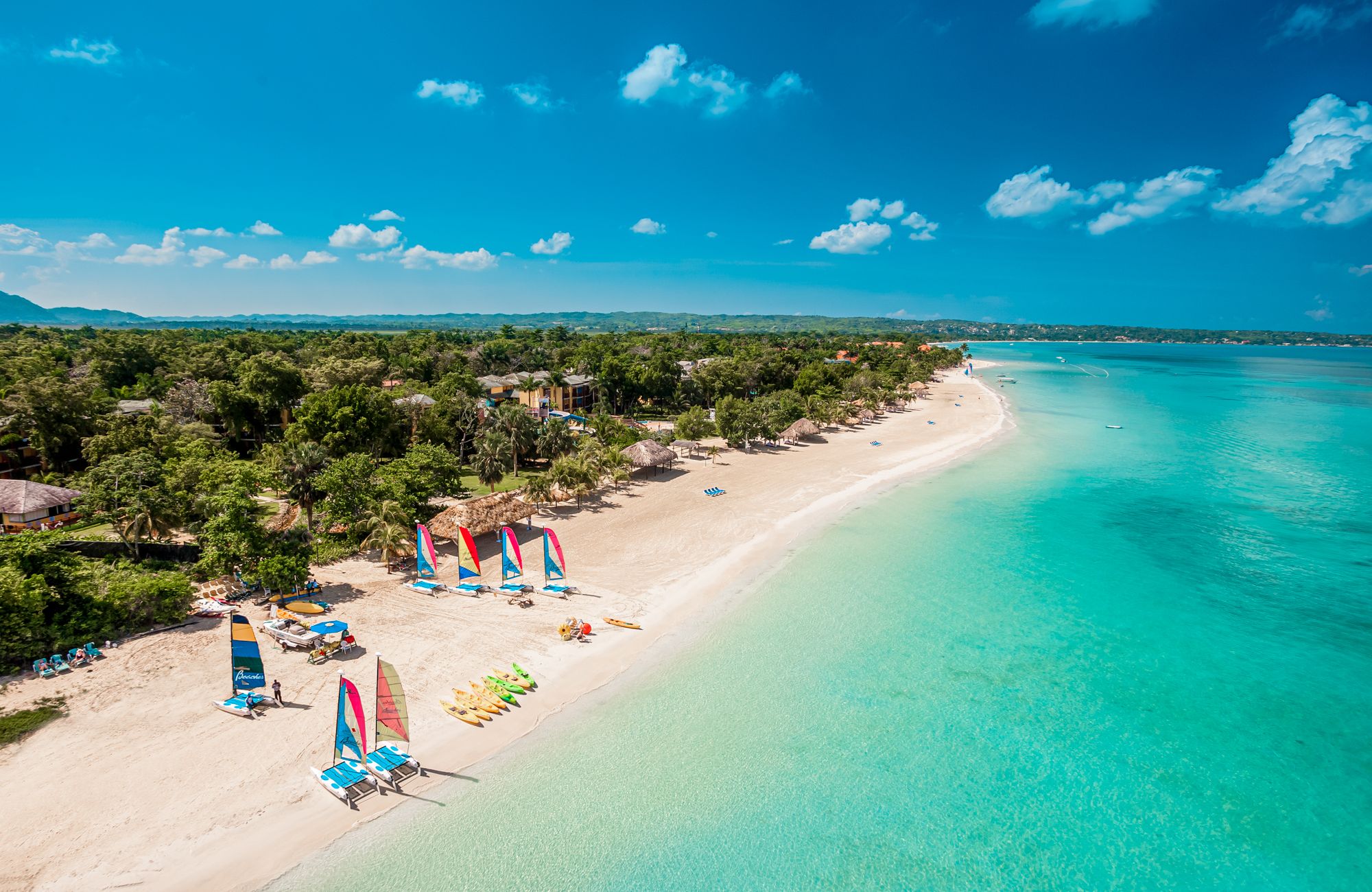 Beaches Negril Seven Mile Beach Aerial