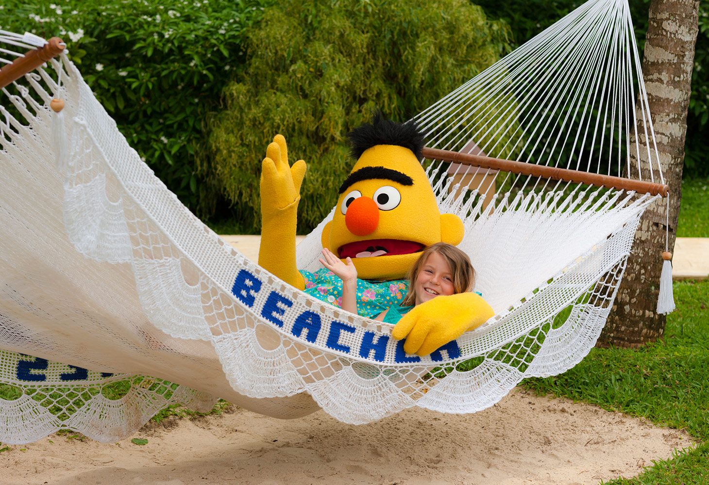 Beaches Negril Bert Hammock Sesame Street