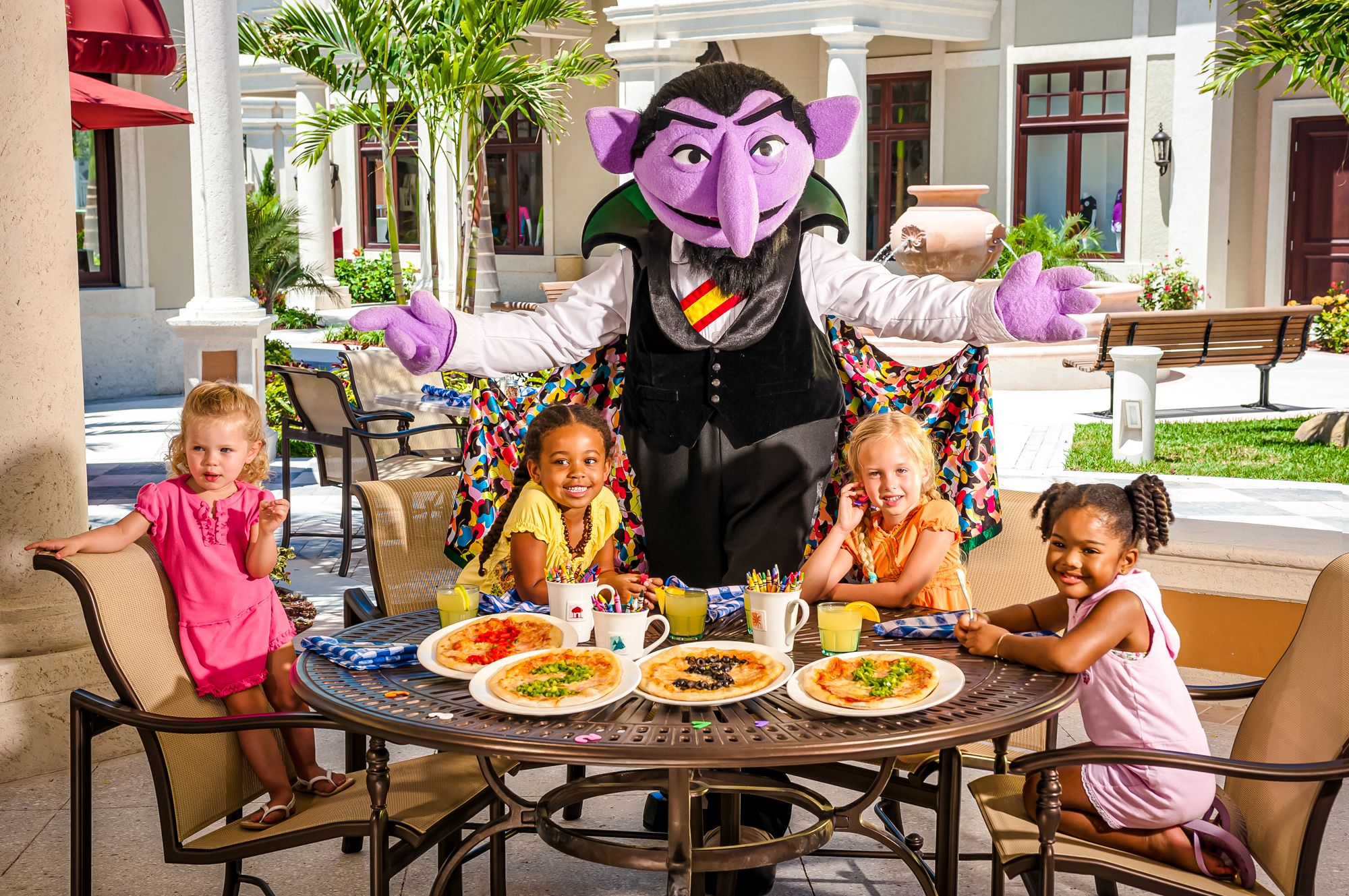 Beaches Turks Caicos Pizza Party Sesame Street