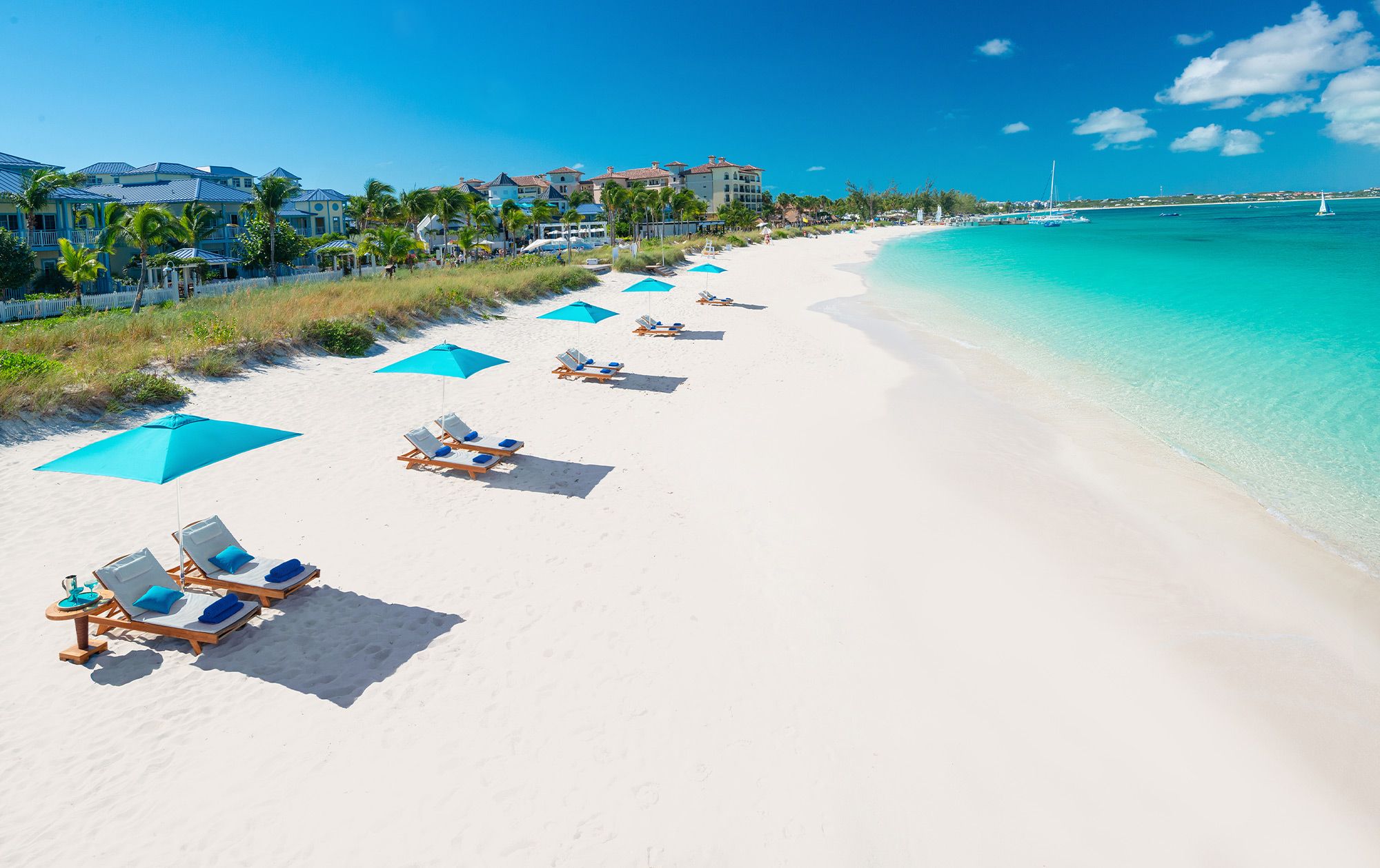 Turks Caicos White Sand Beautiful Beach