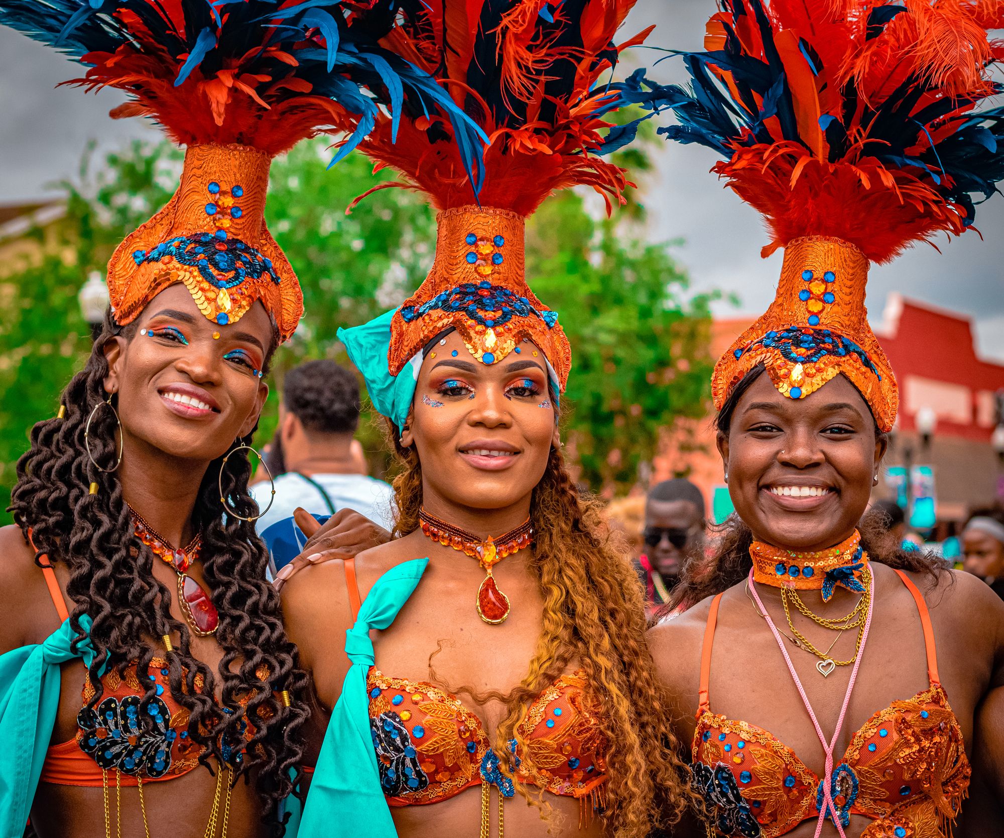 Caribbean Carnival Festival Costumes