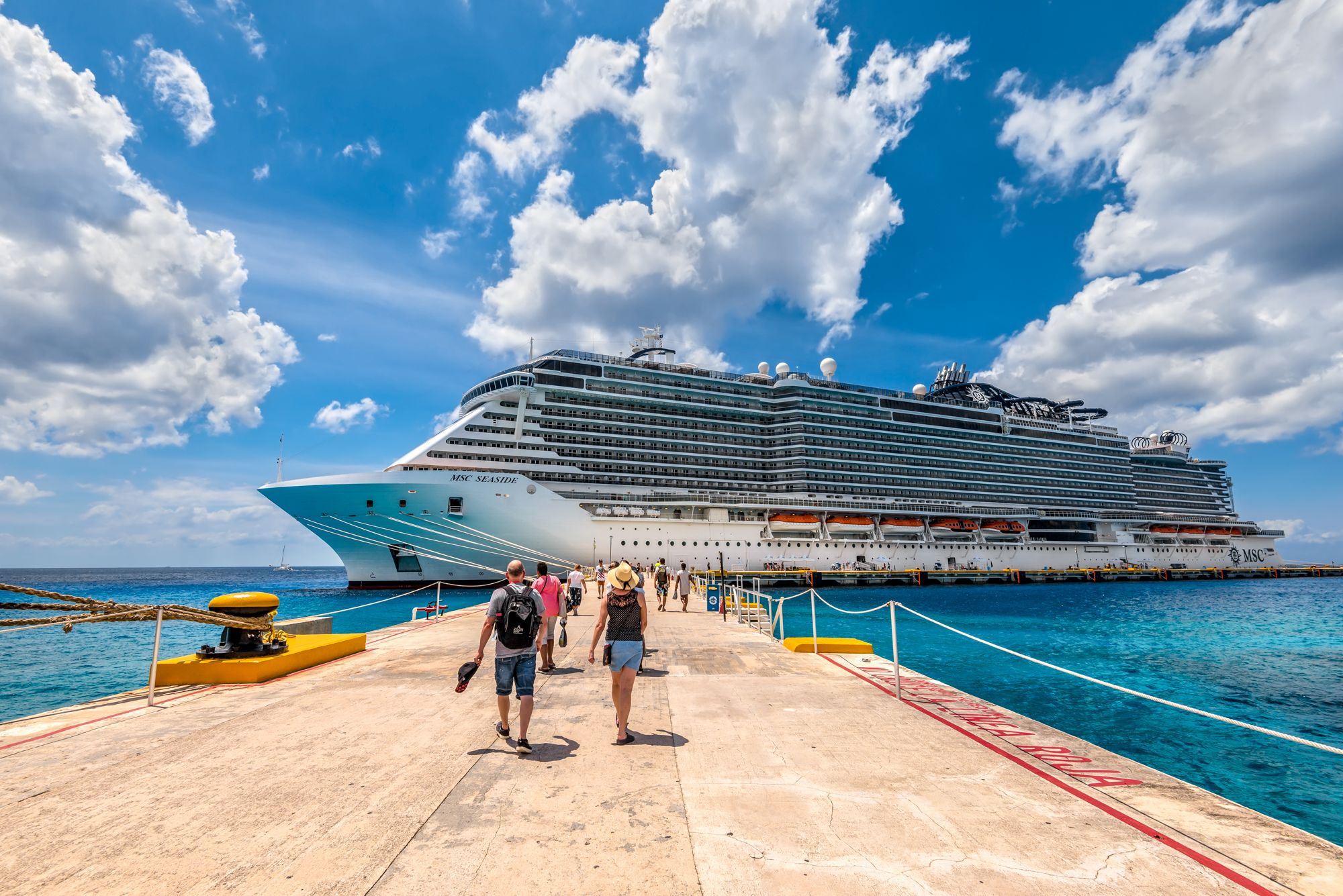 Cruise Ship Boarding Dock