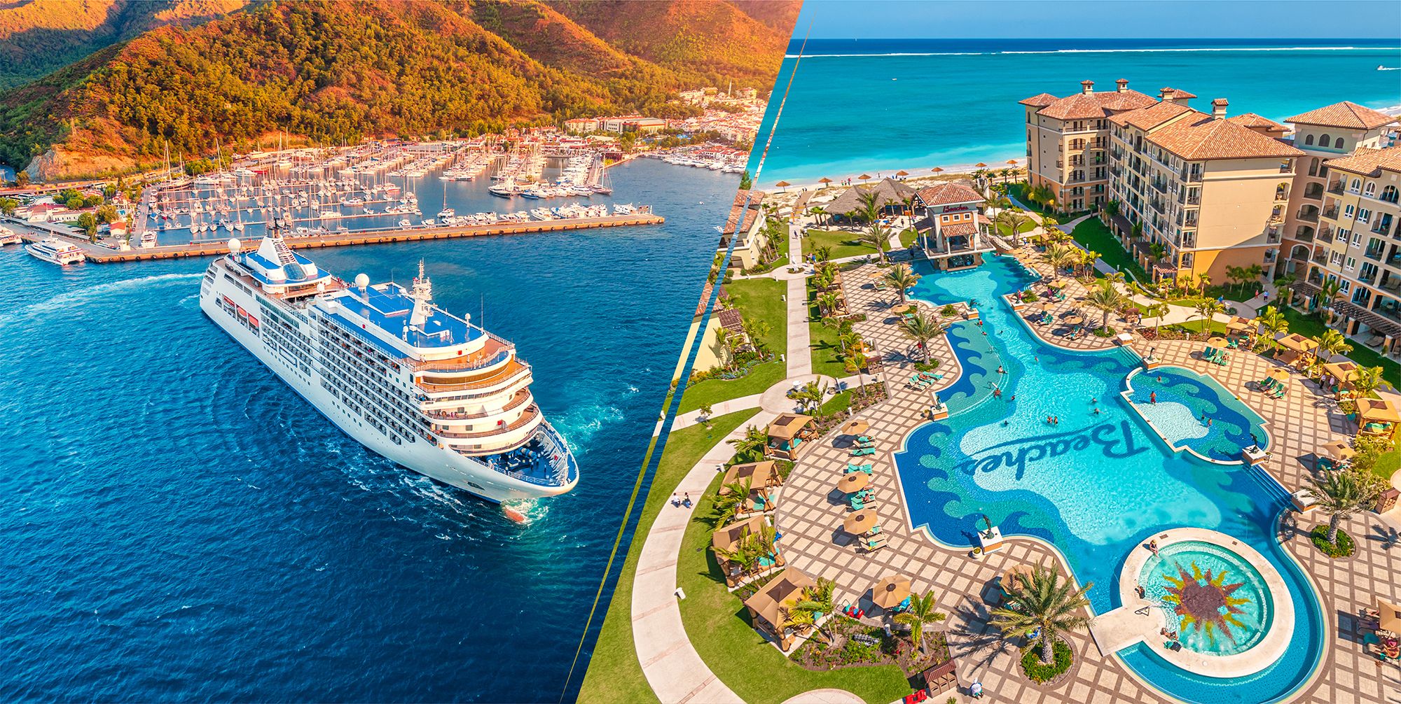 cruise vs all inclusive vacation