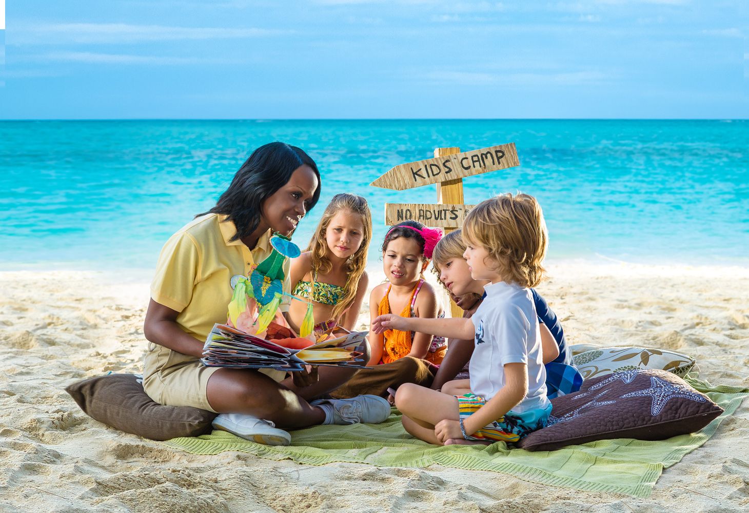 Beaches Turks & Caicos Autism Certified Nanny with children