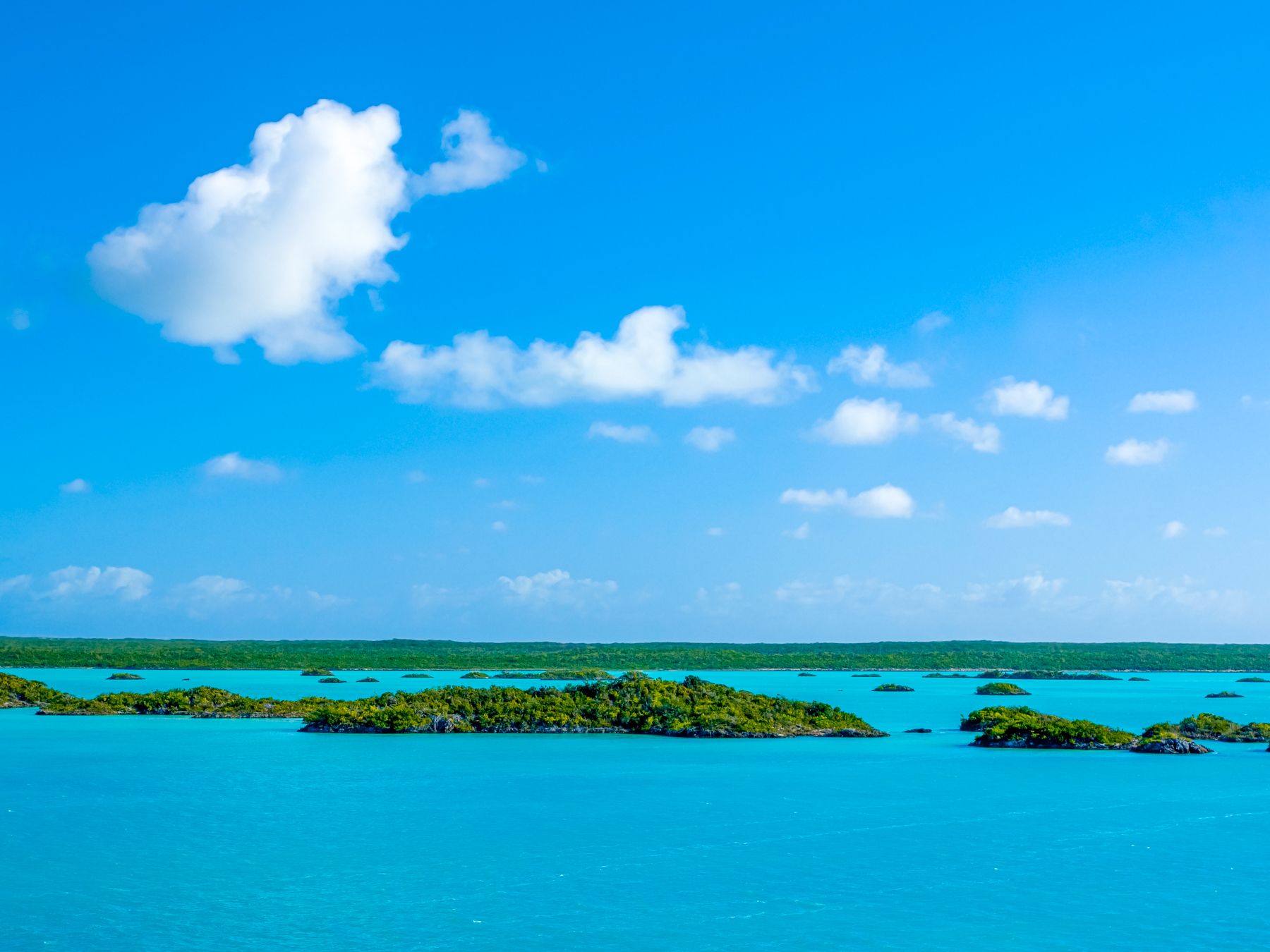 Chalk Sound National Park Providenciales Turks Caicos