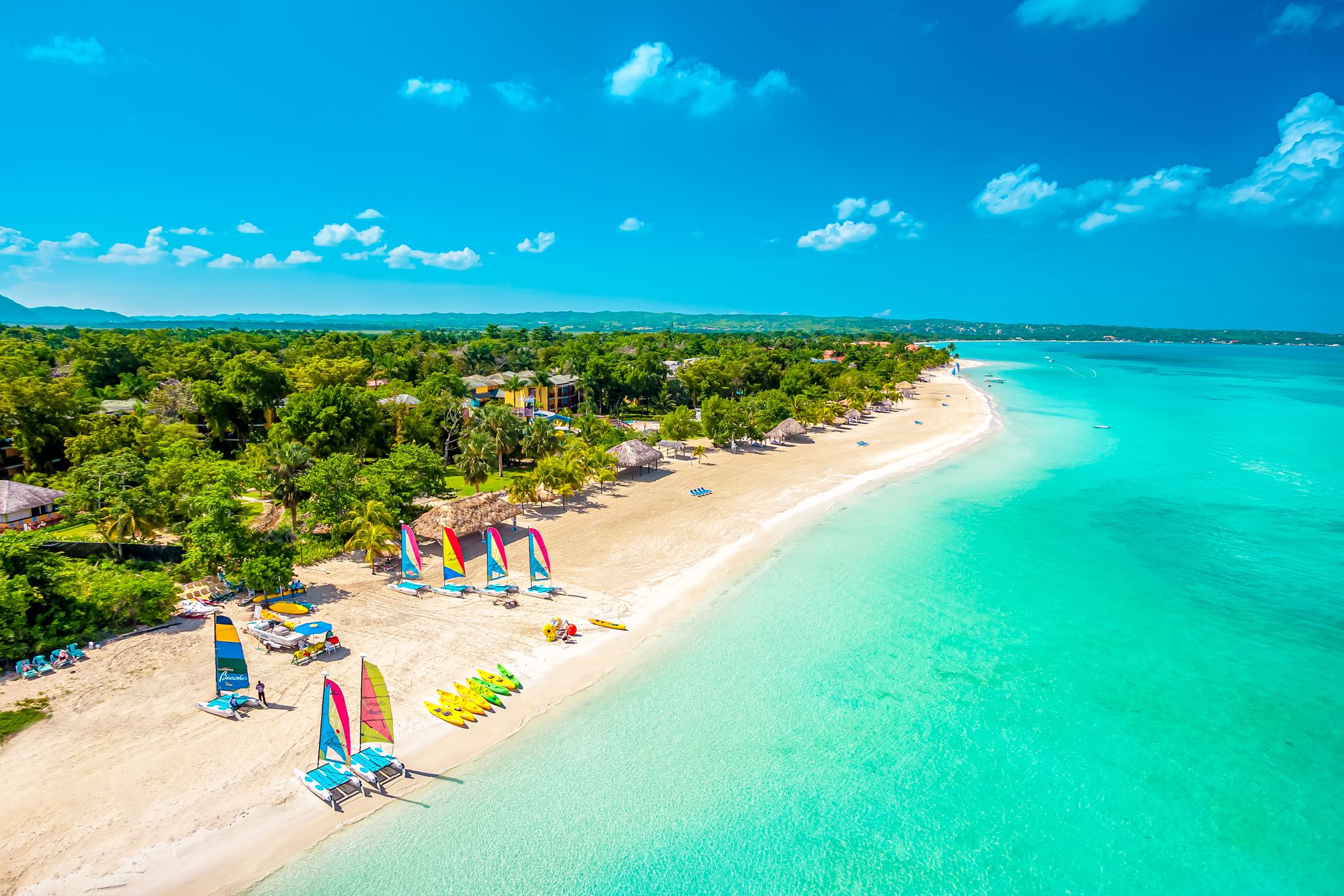 Beaches Negril Aerial Beach