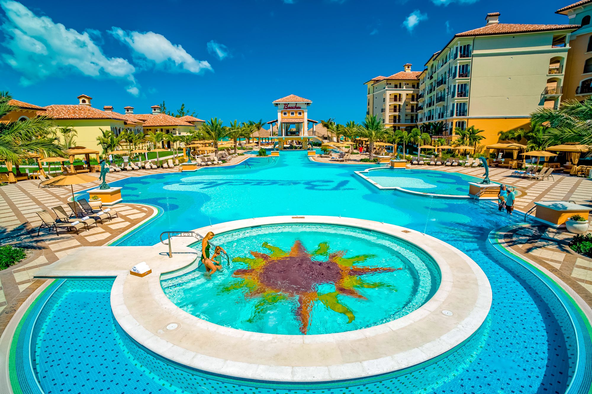 Beaches Turks Caicos Italian Village Pool