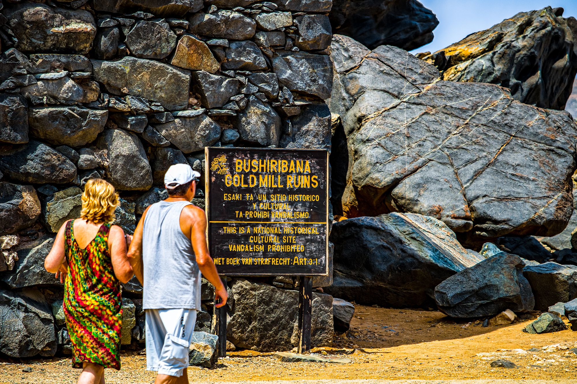 Bushiribana Gold Smelting Ruins Aruba