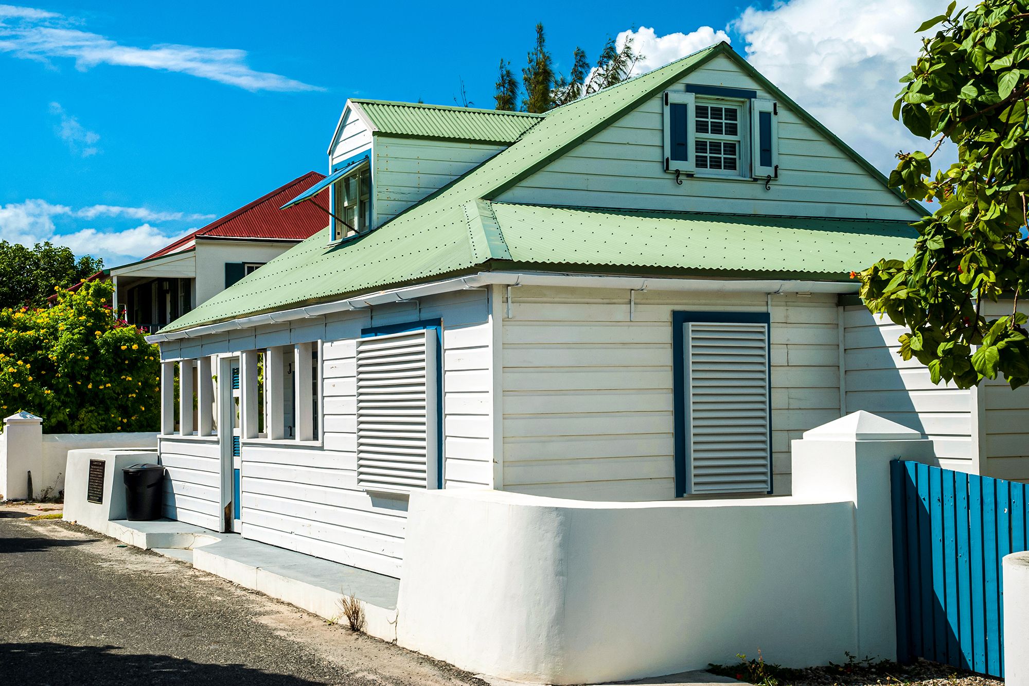 Cockburn Town Architecture Turks Caicos