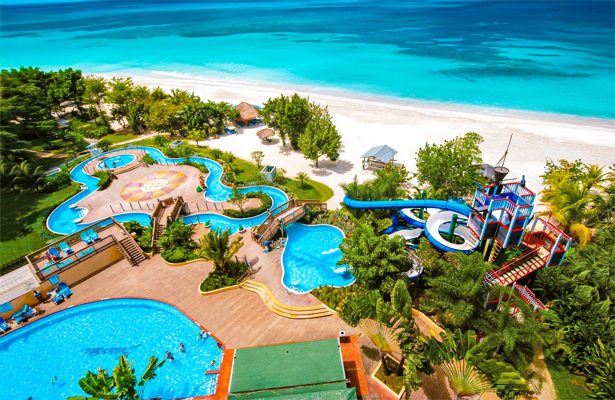 Beaches Negril Aerial Waterpark