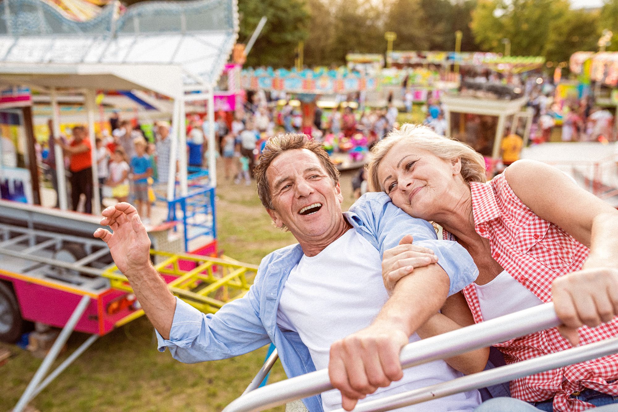 Mature-Couple-Amusement-Park