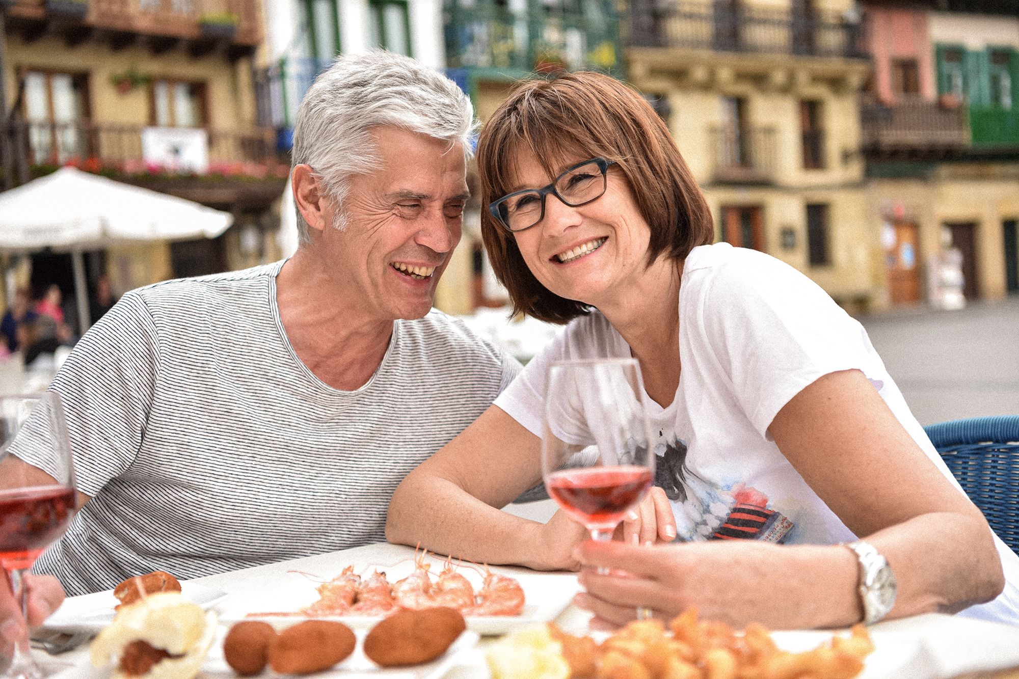 Mature Couple Foodie Tour