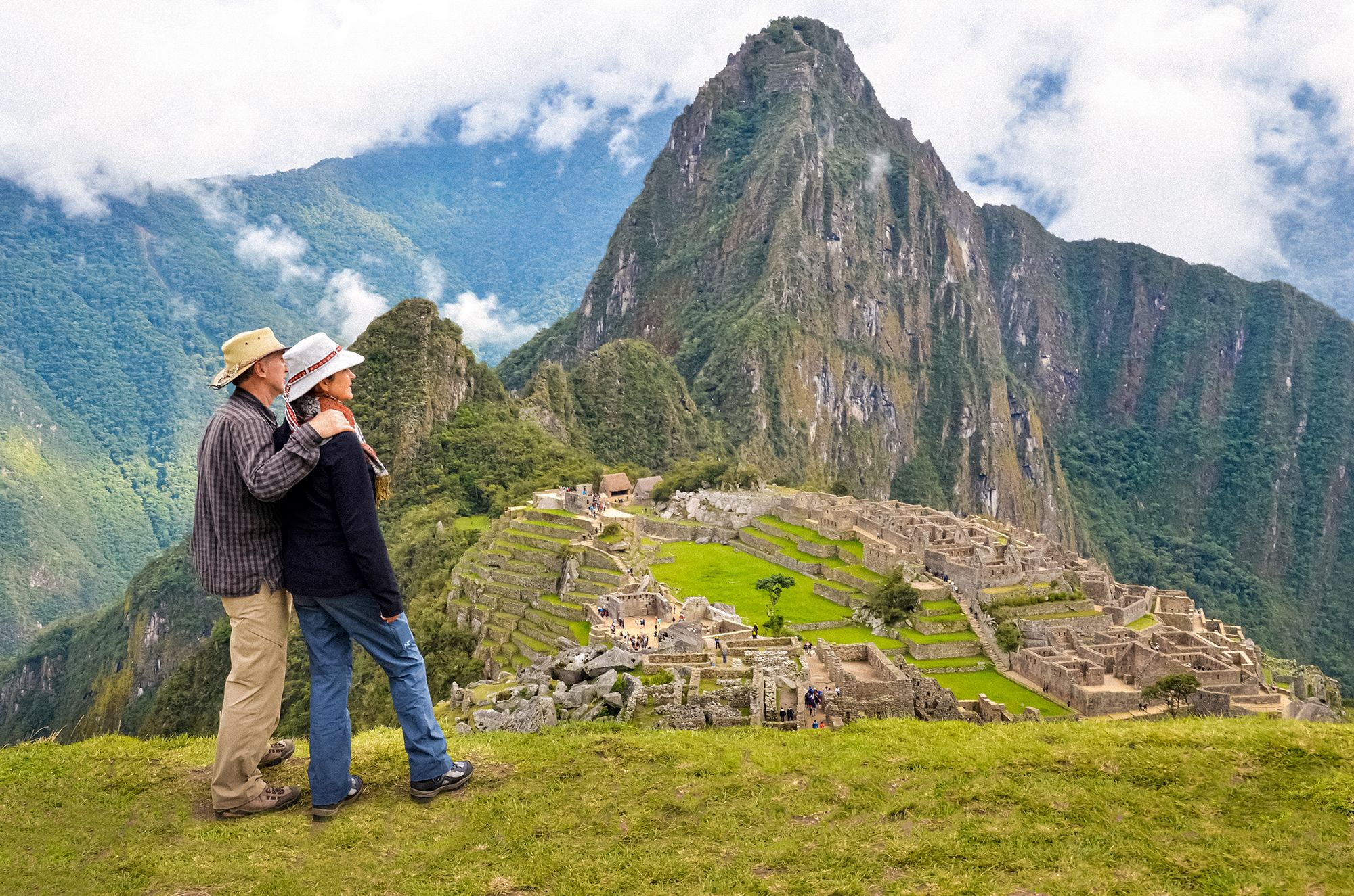 Mature Couple Machi Pichu Vacation