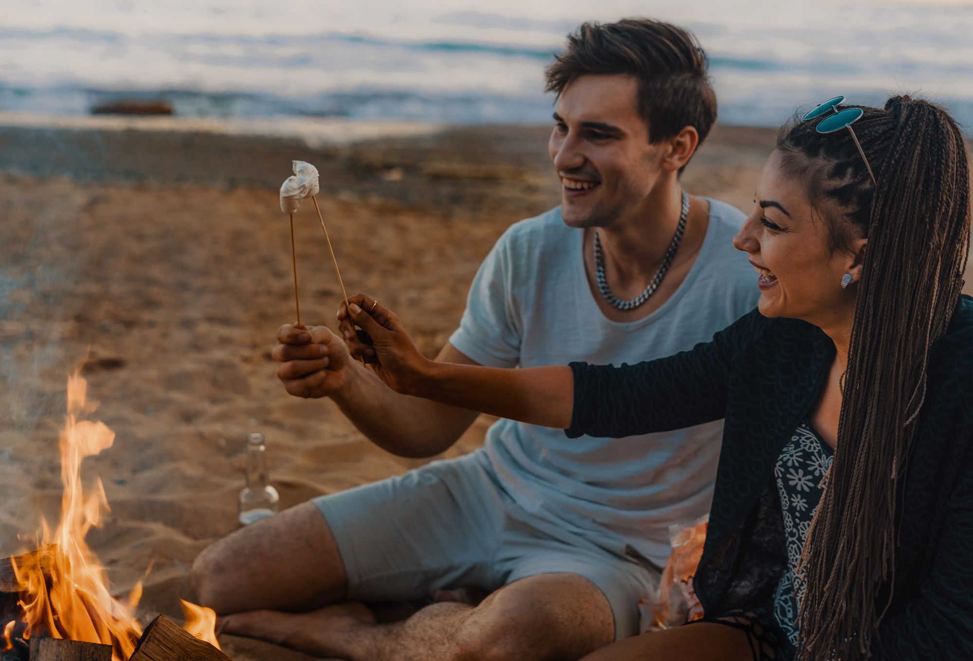 Beach-bonfire