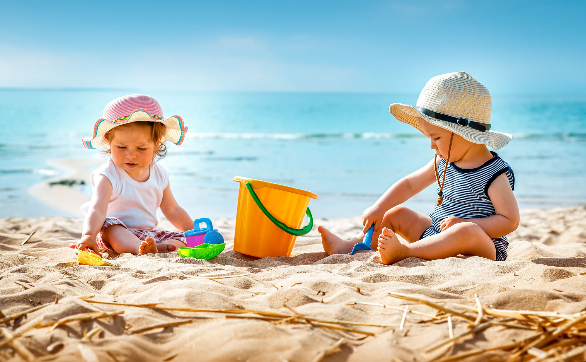 Baby Beach Games Playing Sand