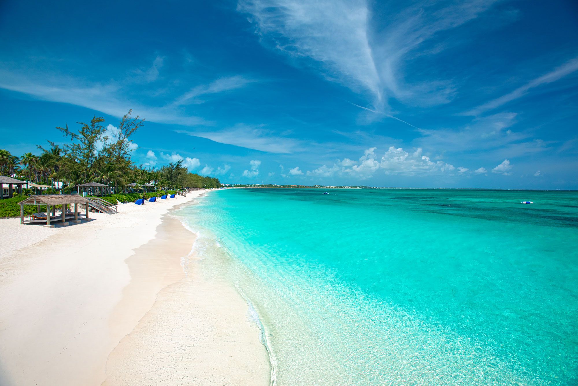 Baches Turks Caicos Grace Bay Beach Overview