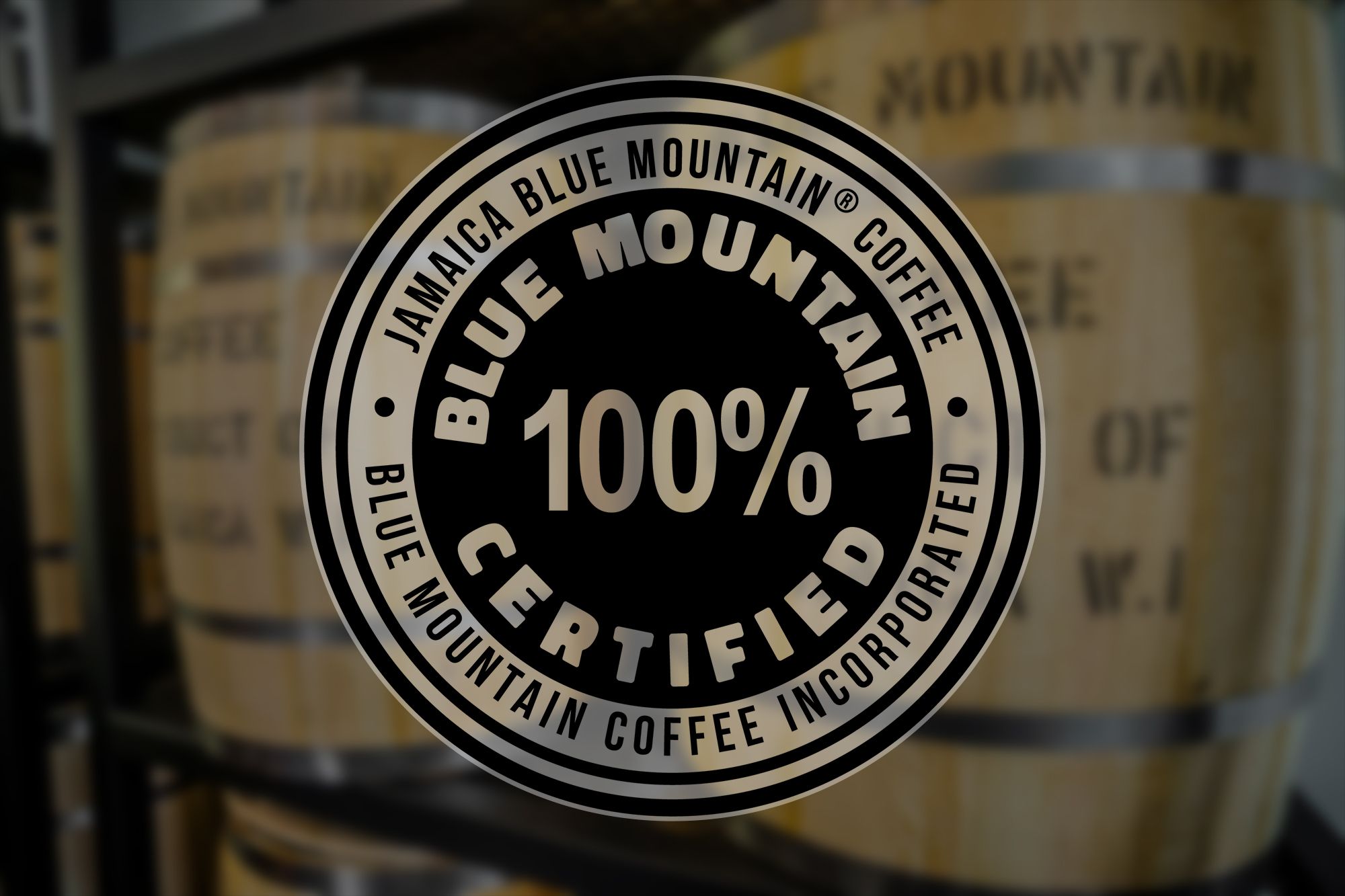 Blue Mountain Jamaican Coffee Blend Certified-Seal