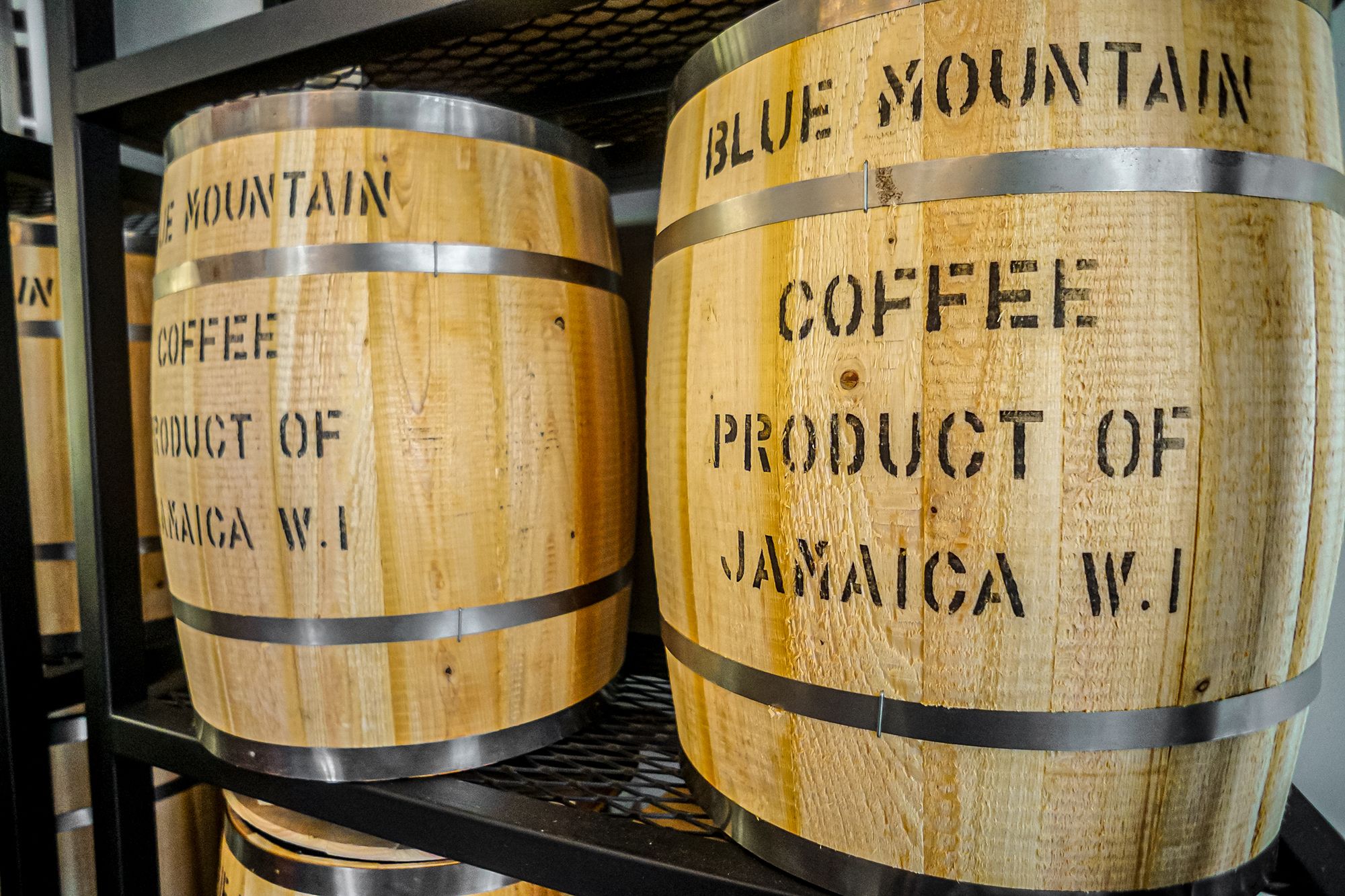 Blue Mountain Jamaican Coffee Blend Barrels