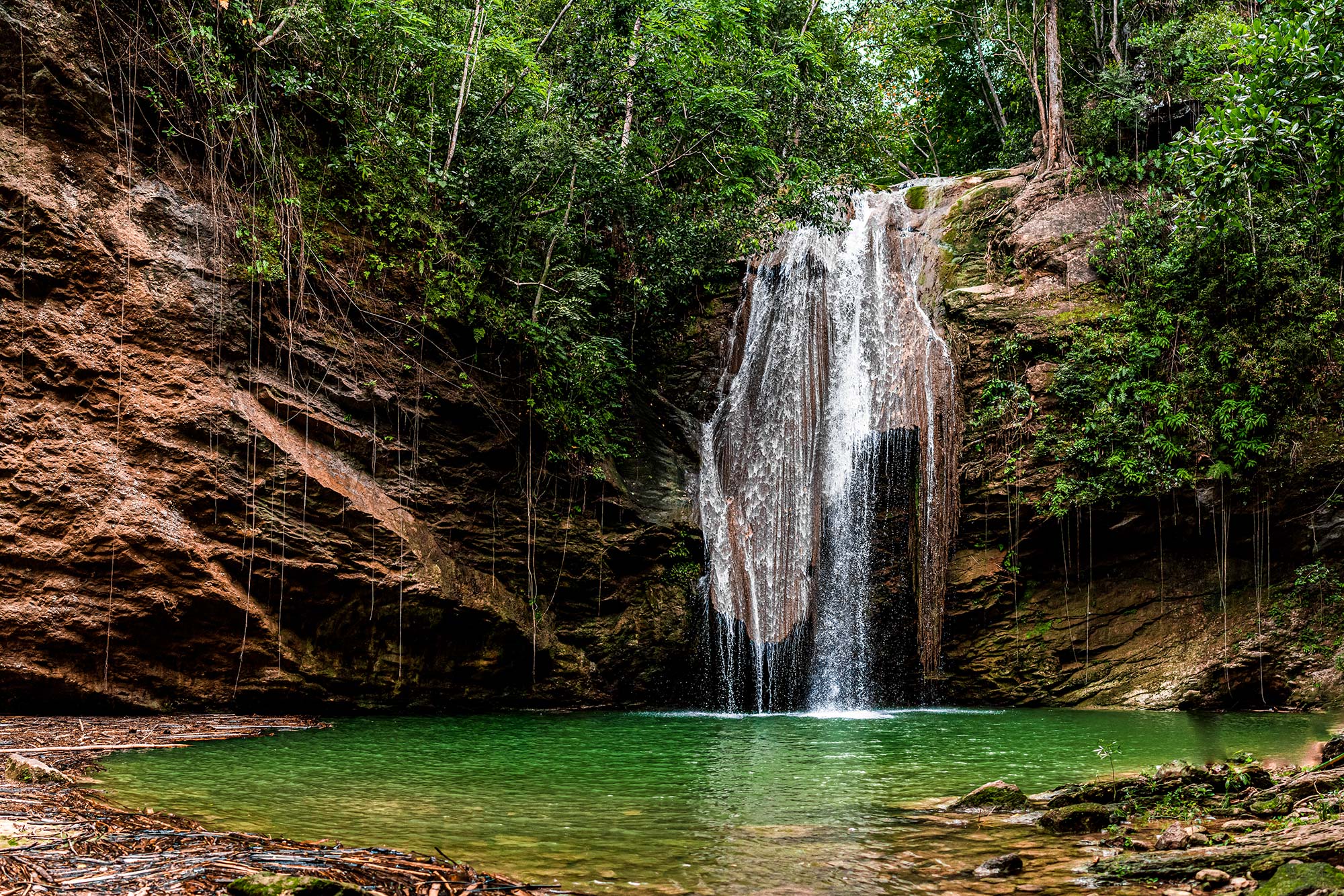 Kwaaman Waterfall Jamaica