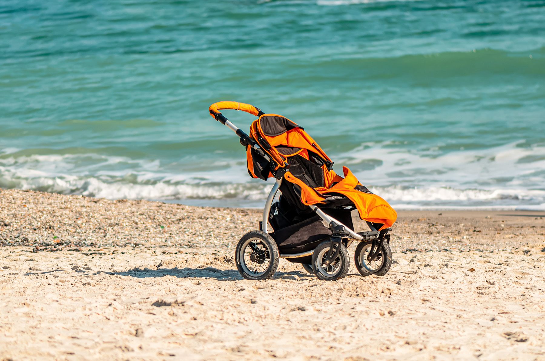 Beach Ready Baby Stroller