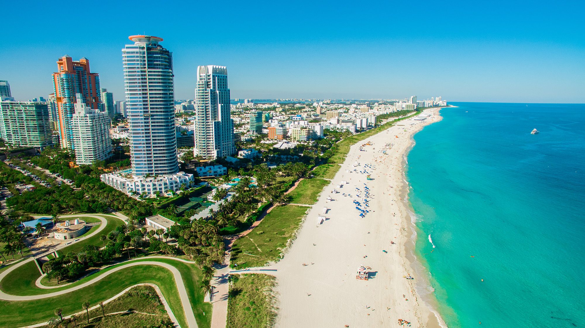Miami Floorida Beach Overview
