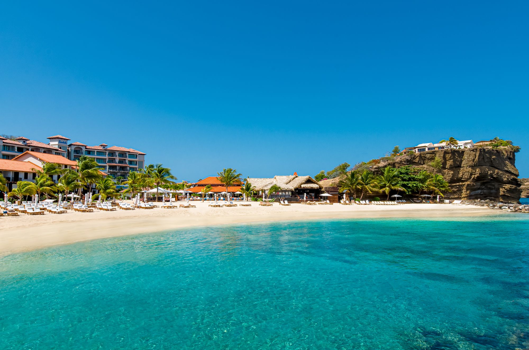 Sandals Grenada Beach Front View