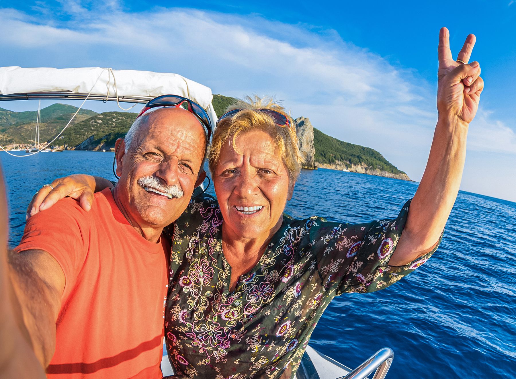 Elder Couple River Tour