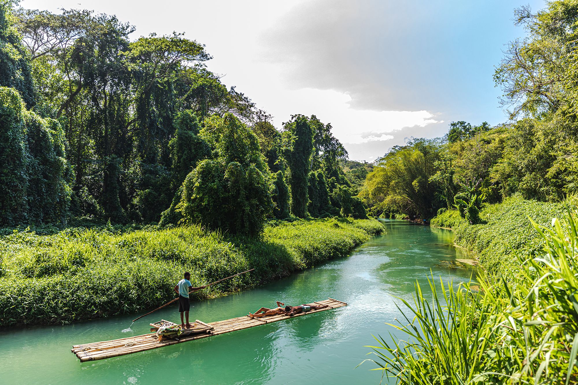 Explore Jamaica With An Unforgettable Bamboo Rafting Adventure!