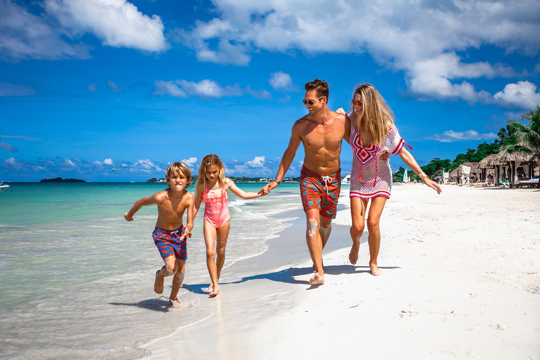 Beaches Negril Jamaica Seven Mile Beach Family3