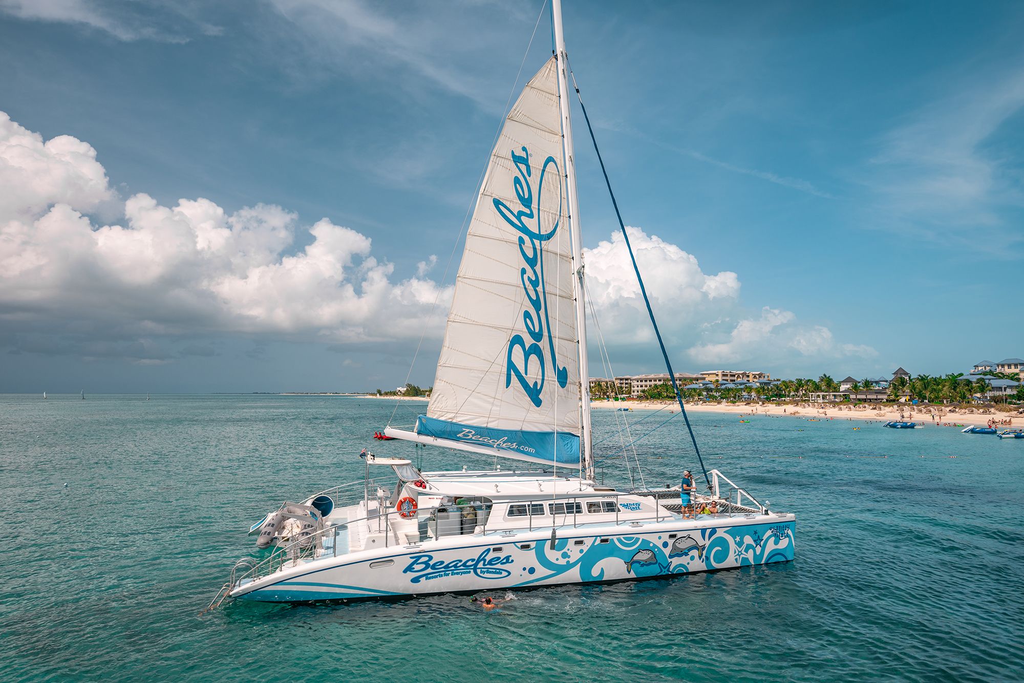 Beaches Turks Caicos Catamaran Overview