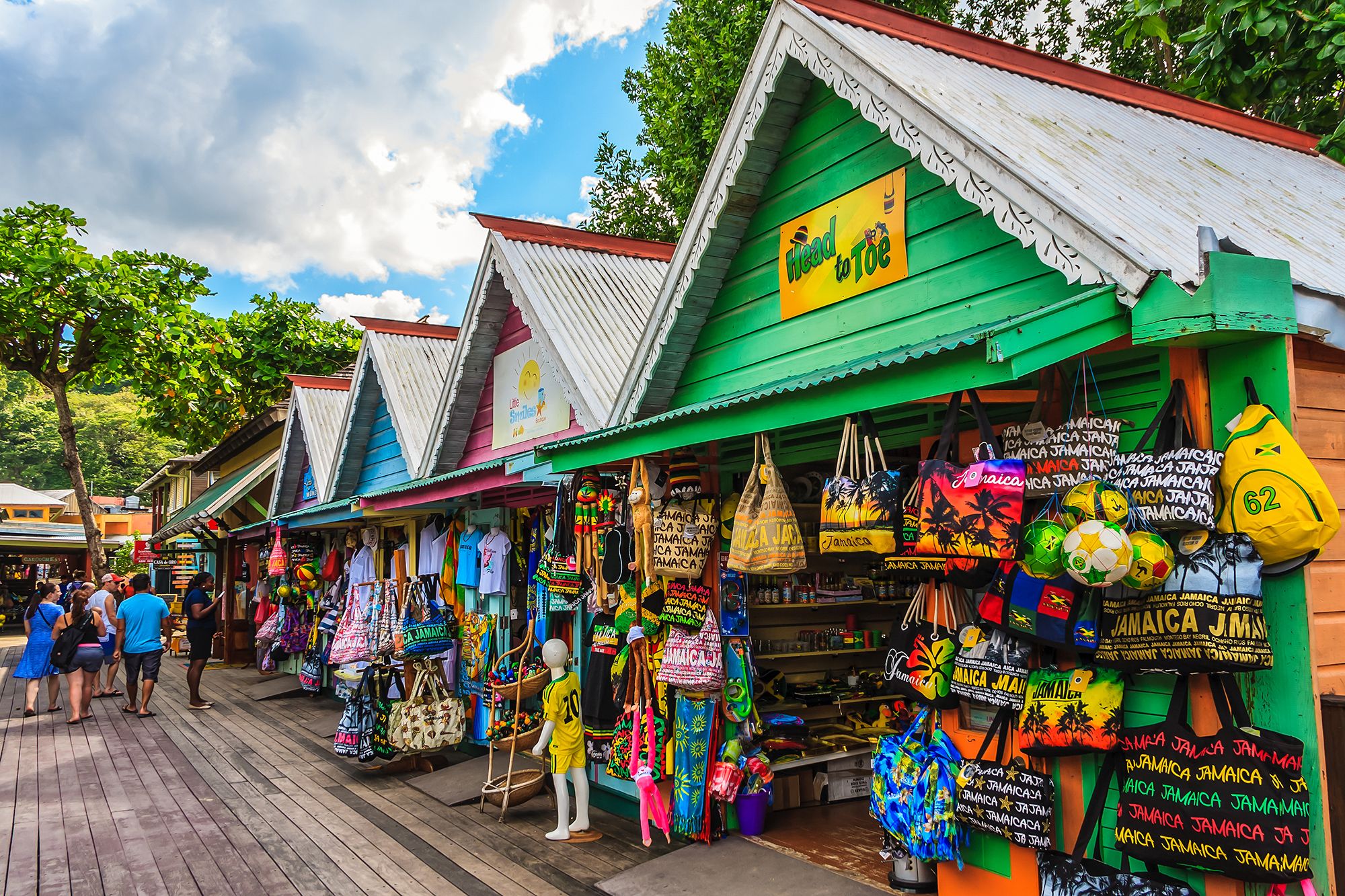 Jamaica Shopping Ocho Rios Street Market