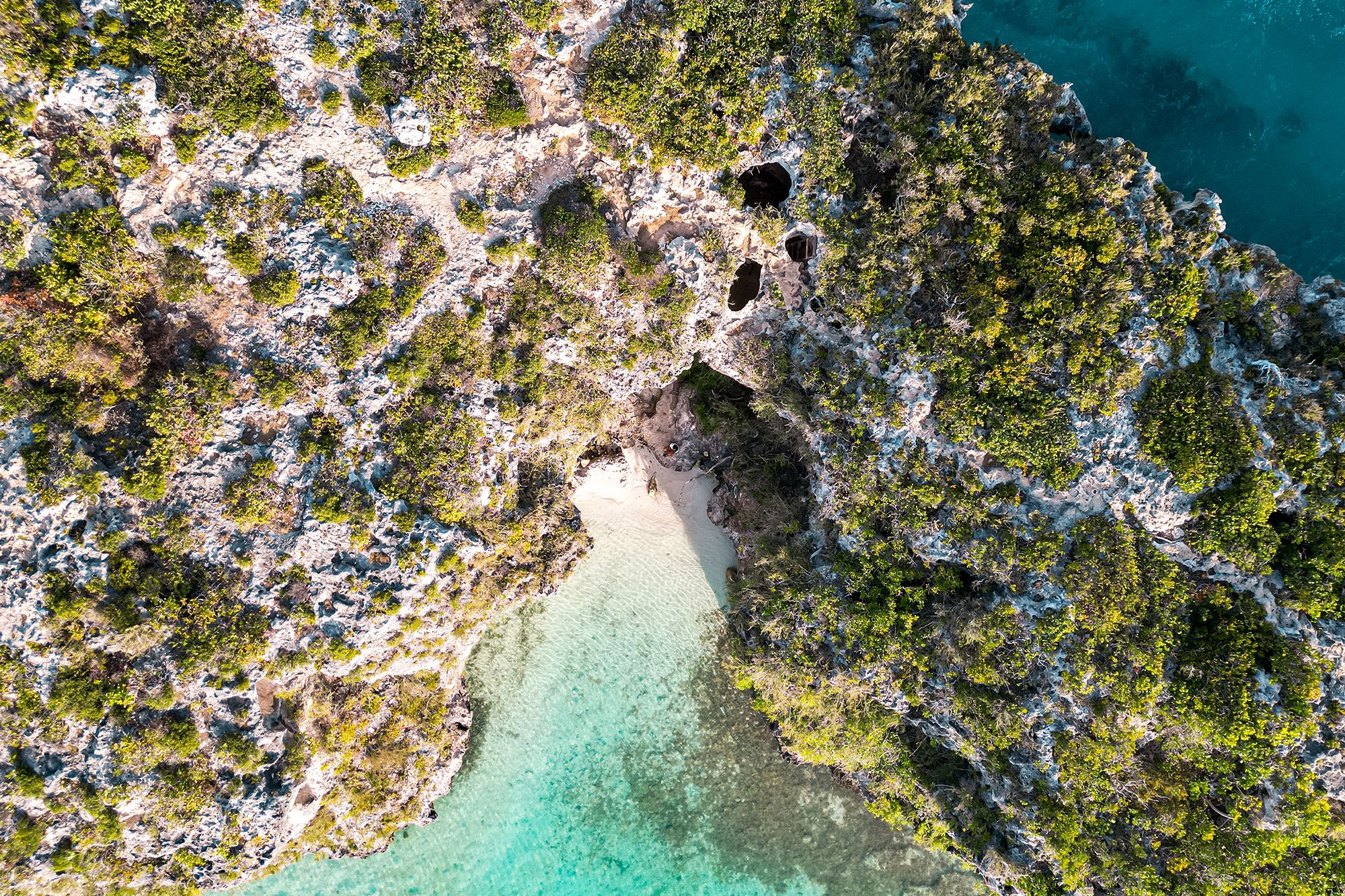 Turks Caicos Cave Exploring Sailing