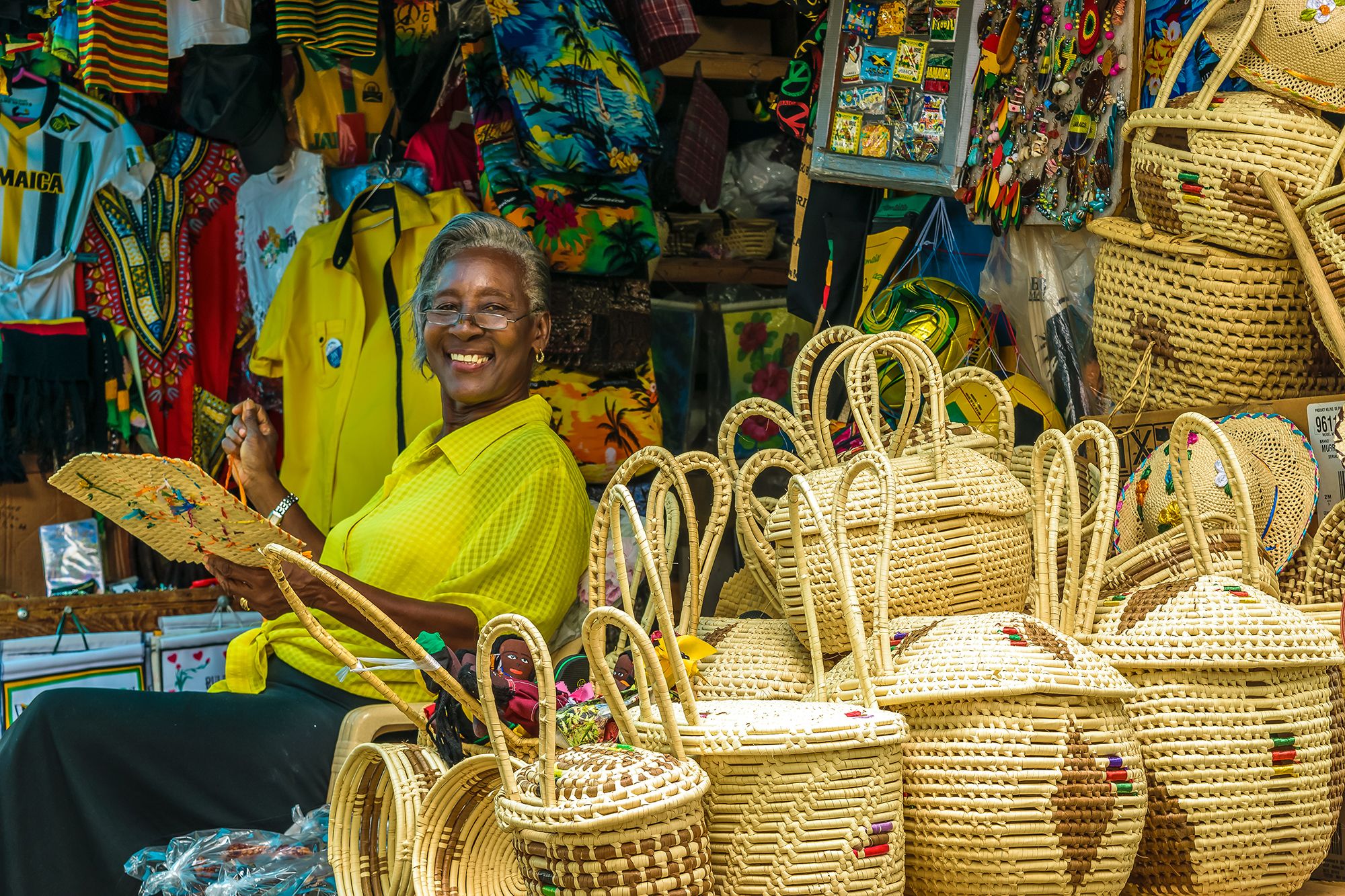 Jamaica Shopping Montego Bay Street Vendor